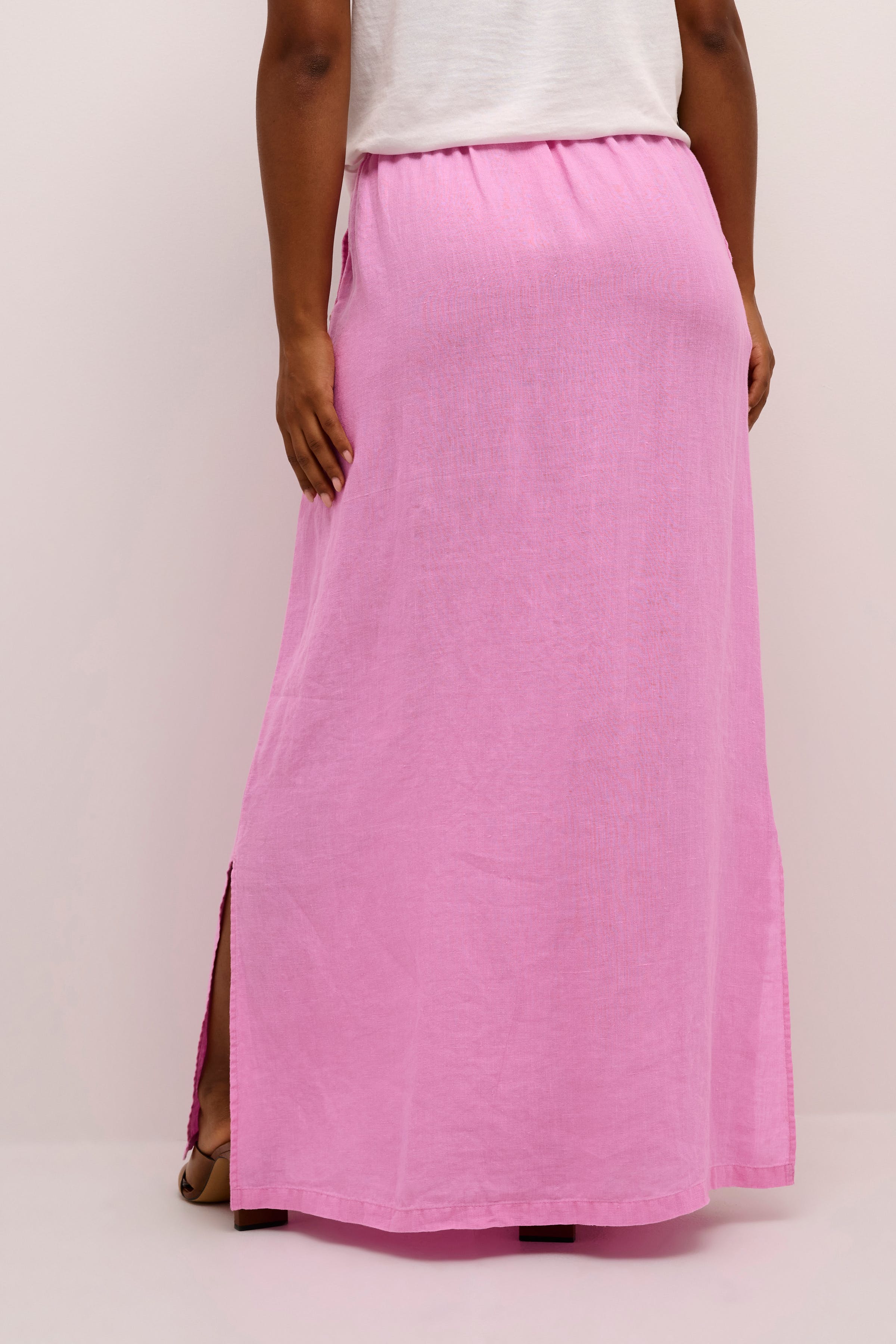 CRBellis Jupe en lin LOOKBOOK BACK 10612565-163118