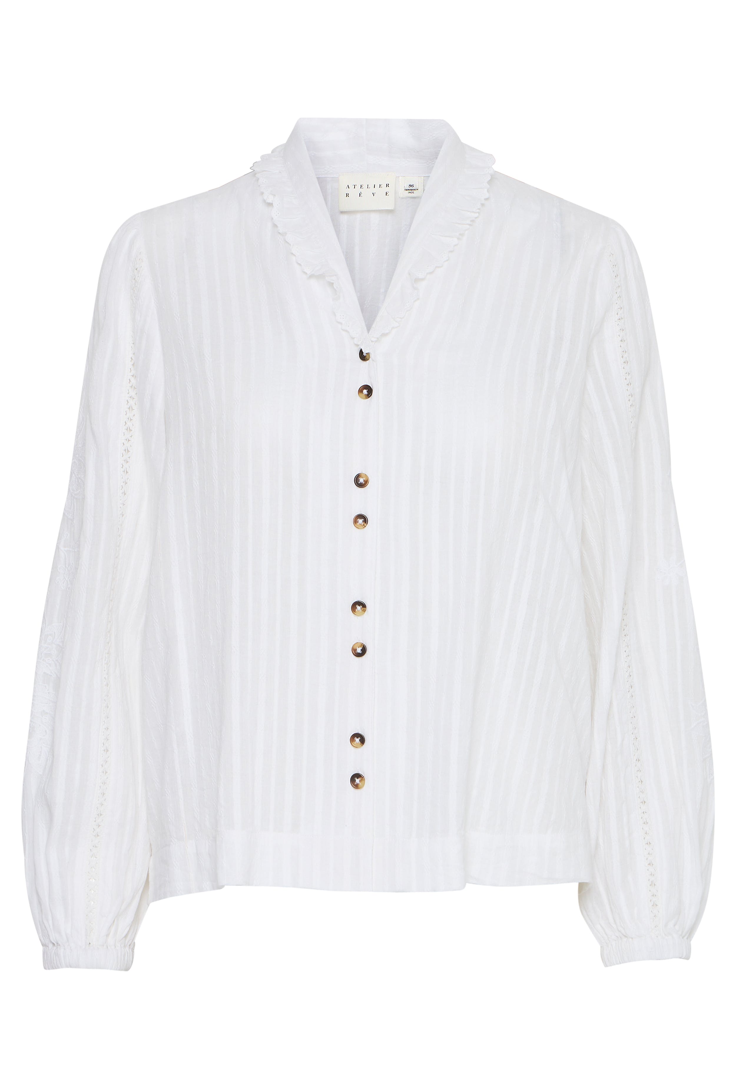 IRINES Long sleeved shirt PACK FRONT 20122038-110602