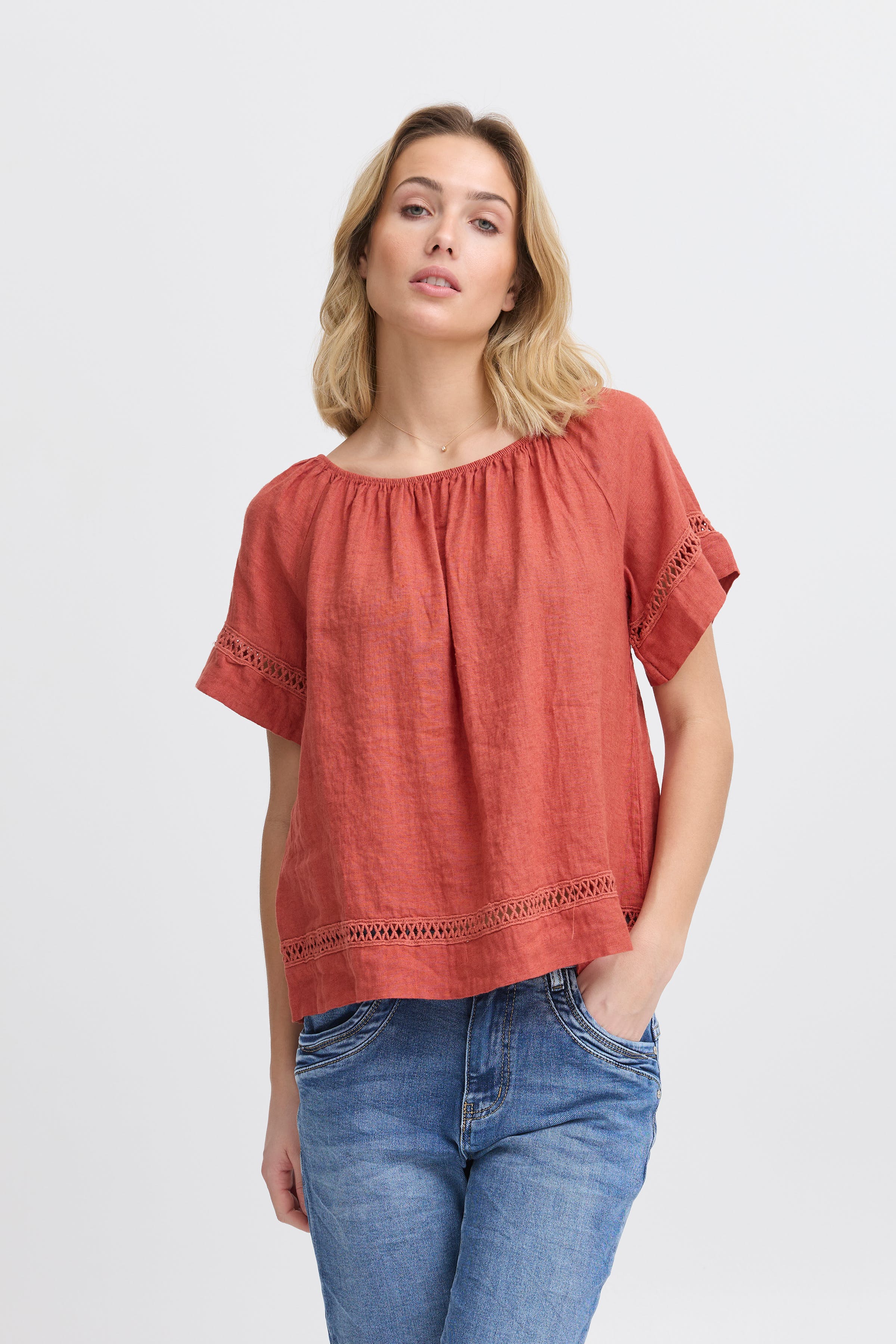 SBFONTANELLE Bluse LOOKBOOK FRONT 22100885-181443