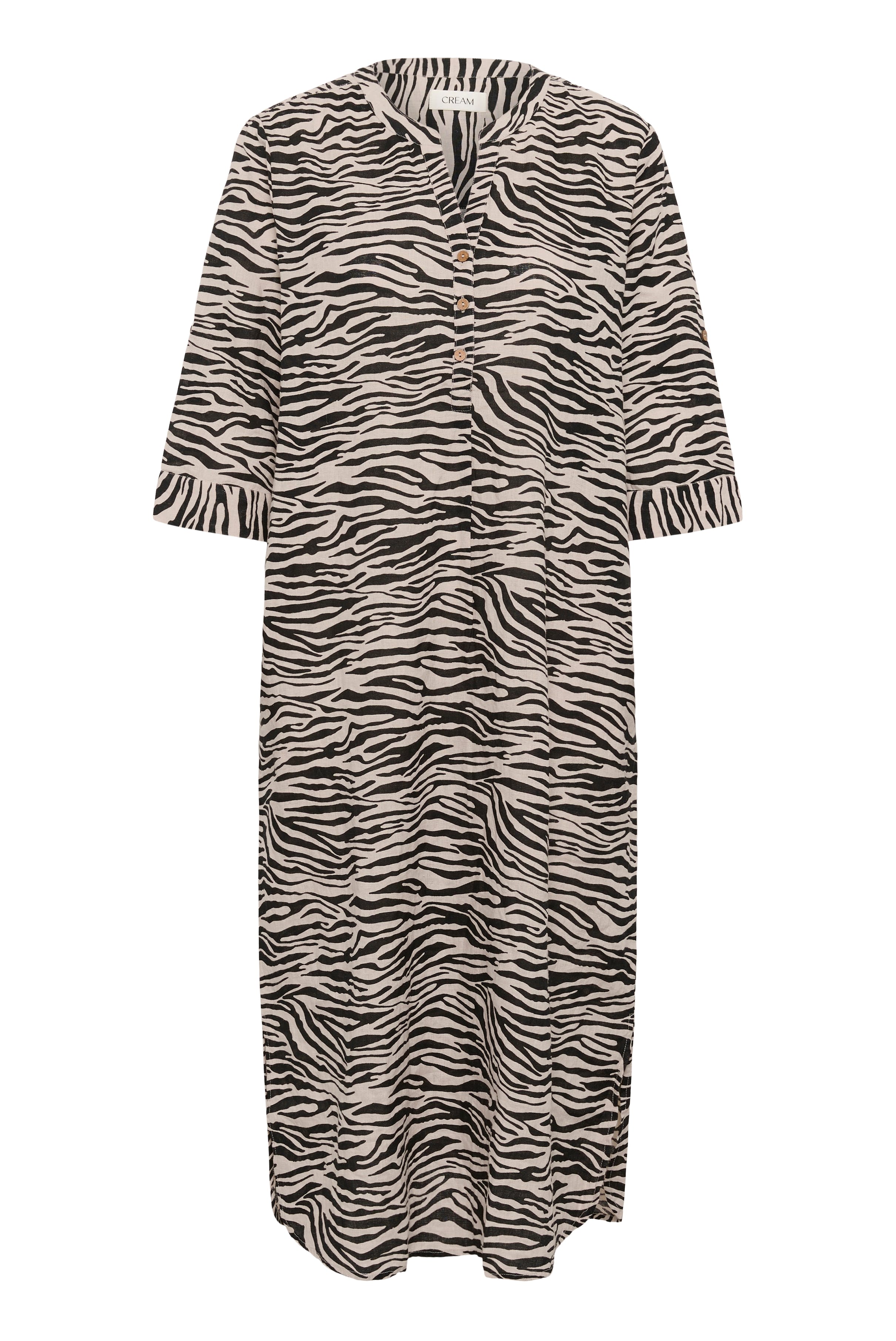 CRBellis Leinenkleid PACK FRONT 10611577-104468