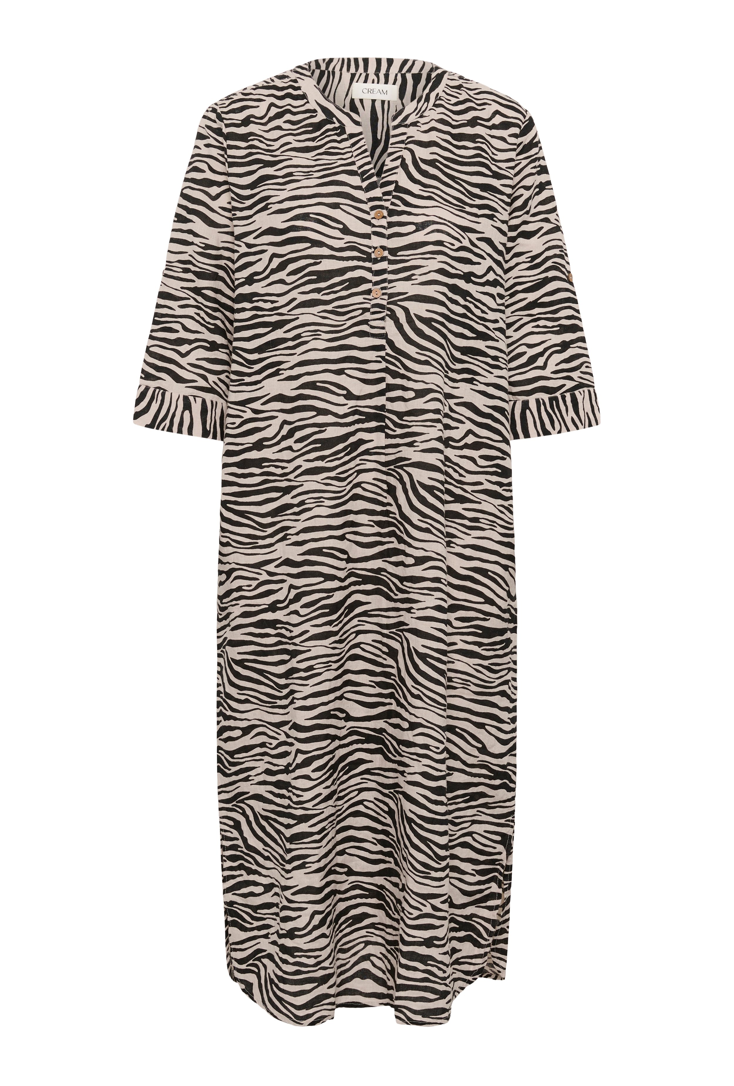 CRBellis Leinenkleid PACK FRONT 10611577-104468