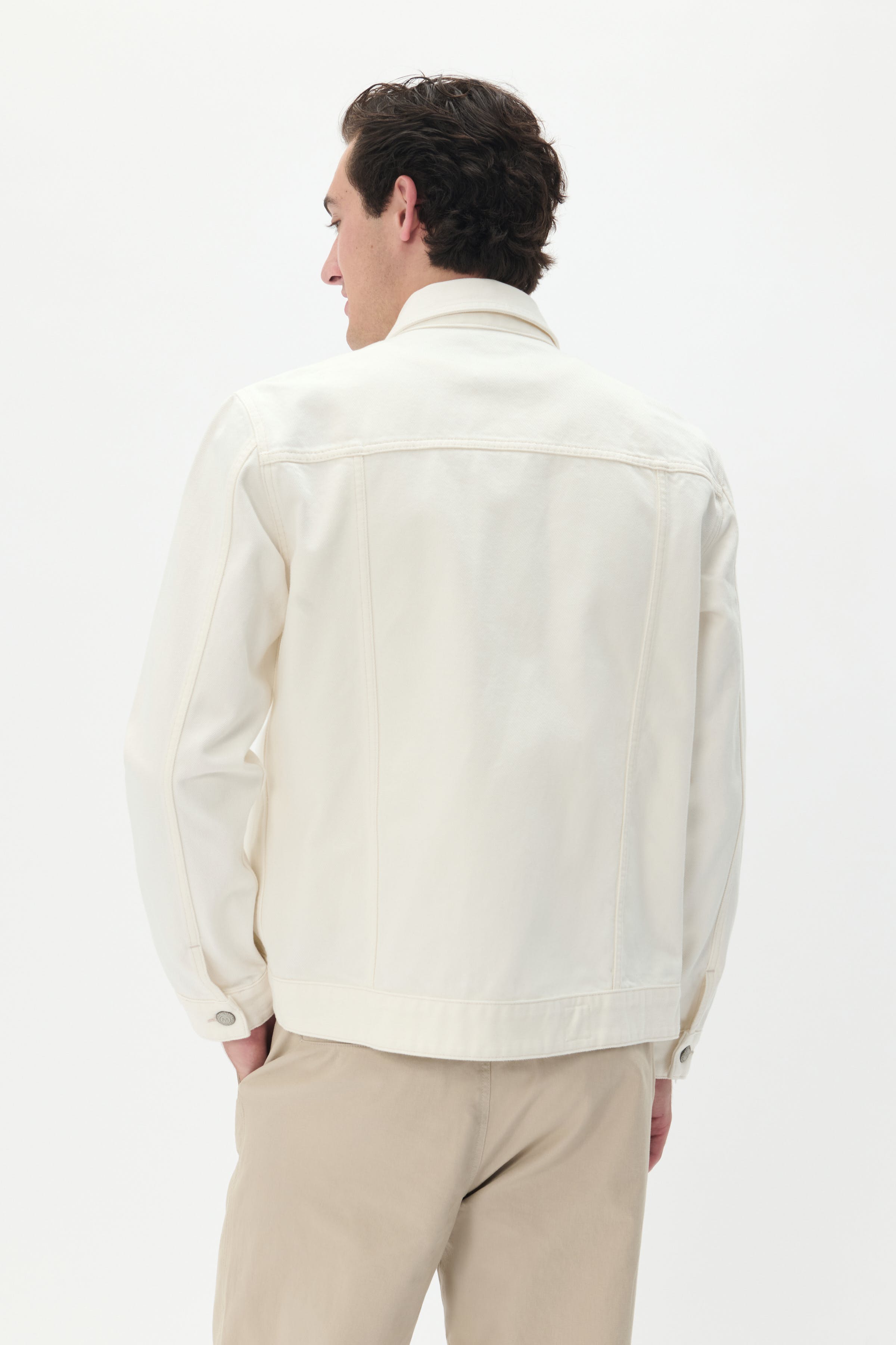 MAcallan M73 Casual Denim jakke LOOKBOOK BACK 30207789-110104