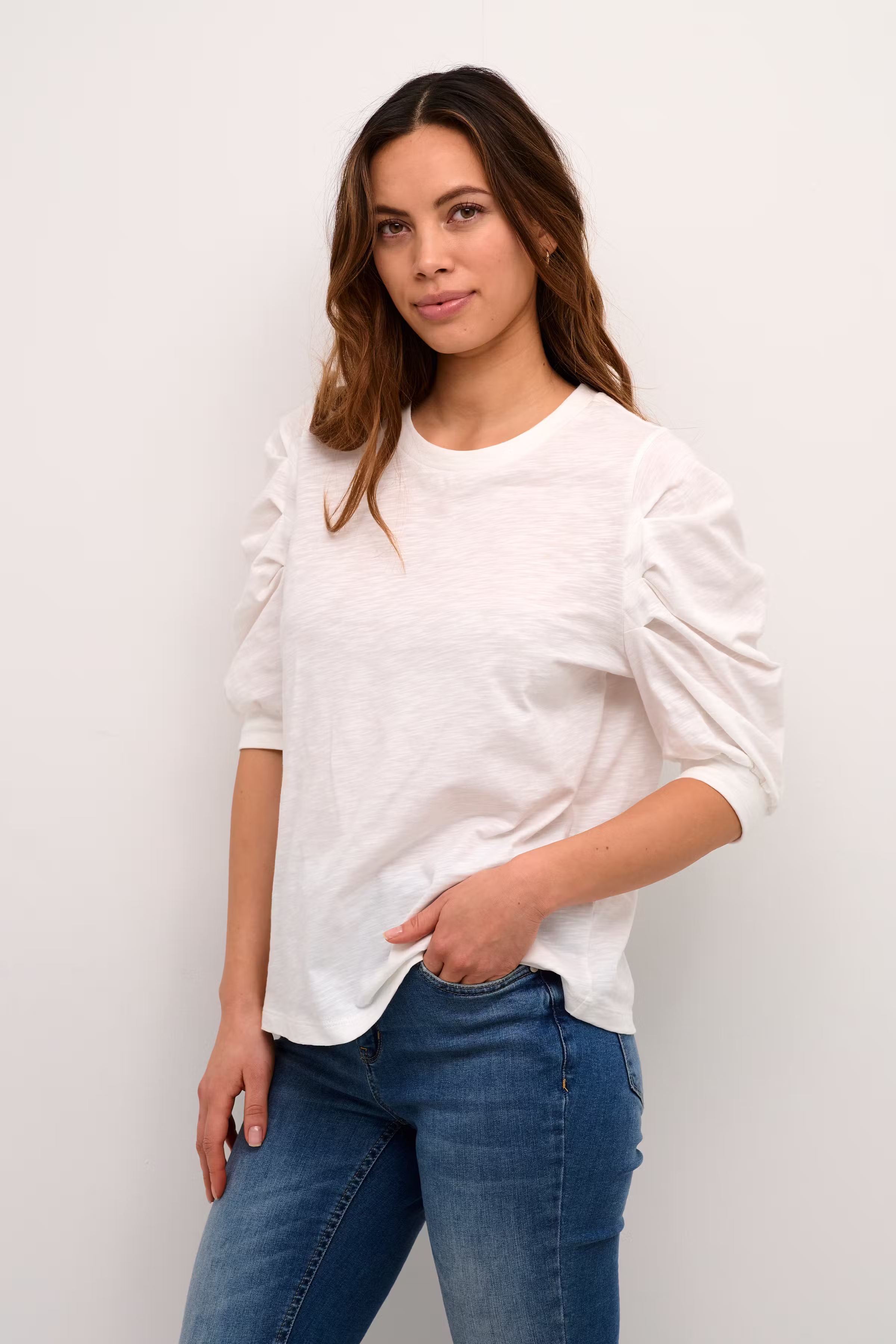 CUbiana Bluse LOOKBOOK FRONT 50111155-500013