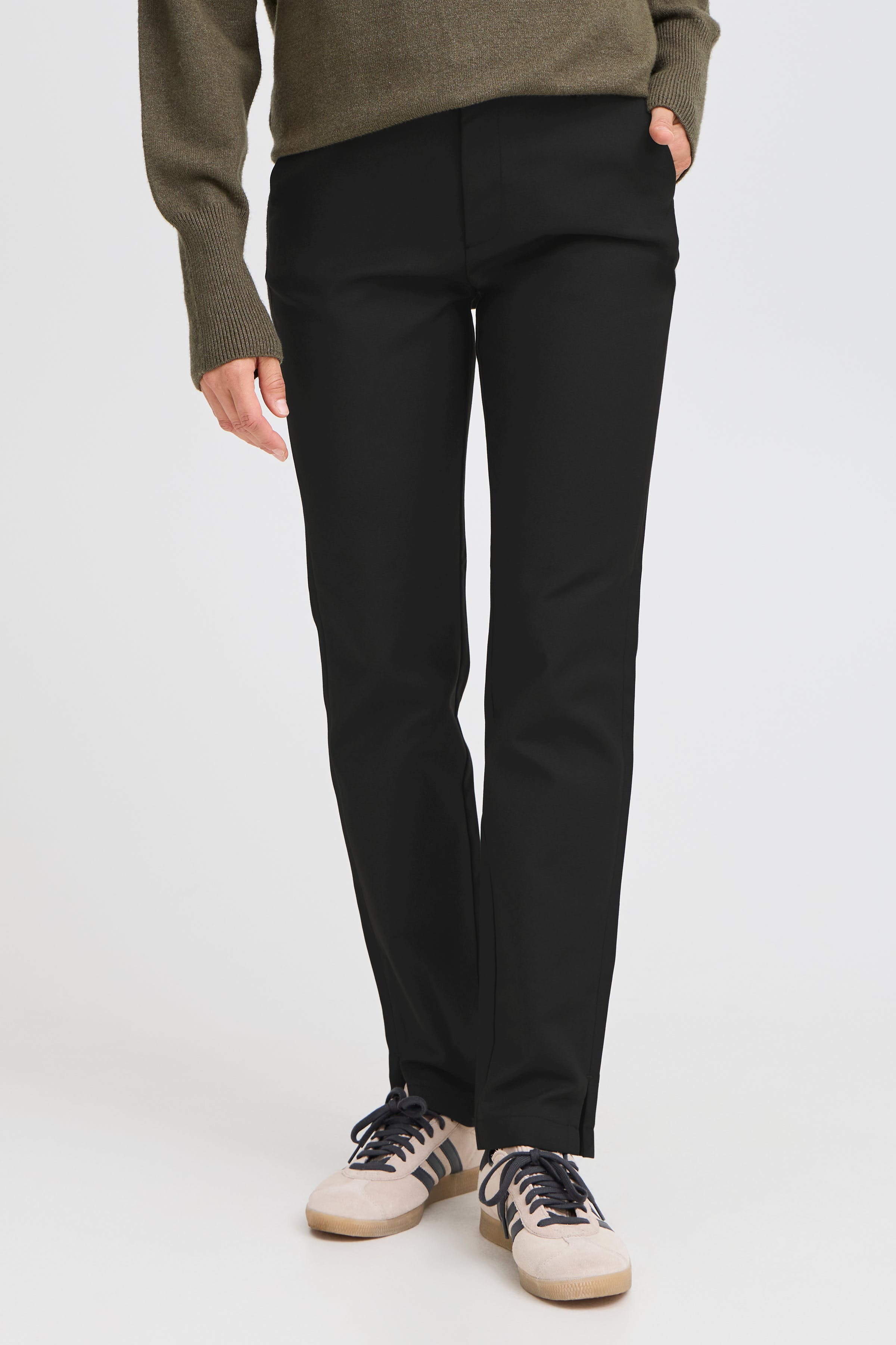 PZBINDY High Waist Long Skinny Leg Bukser LOOKBOOK FRONT 50206472-193911