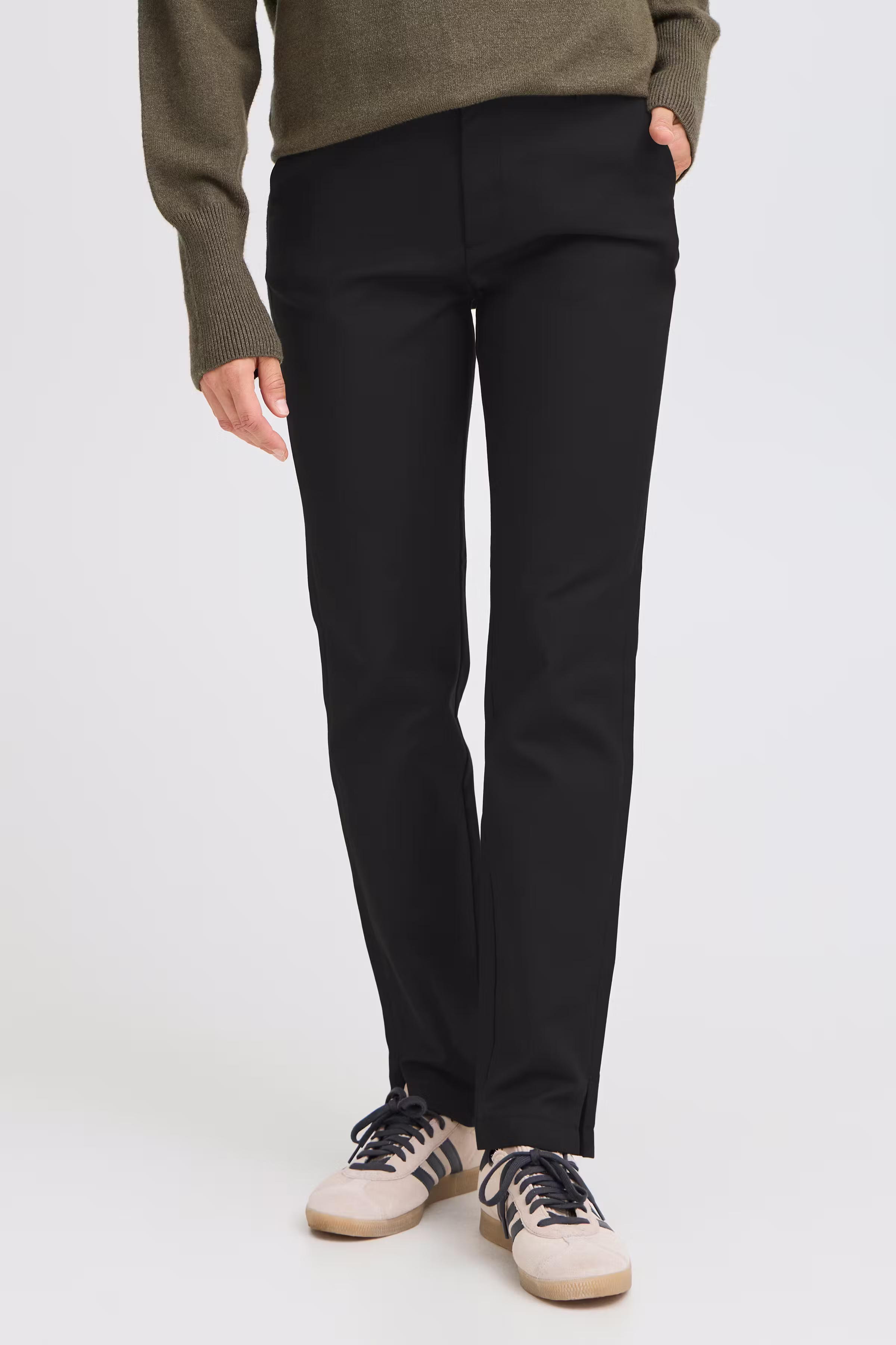 PZBINDY High Waist Long Skinny Leg Bukser LOOKBOOK FRONT 50206472-193911