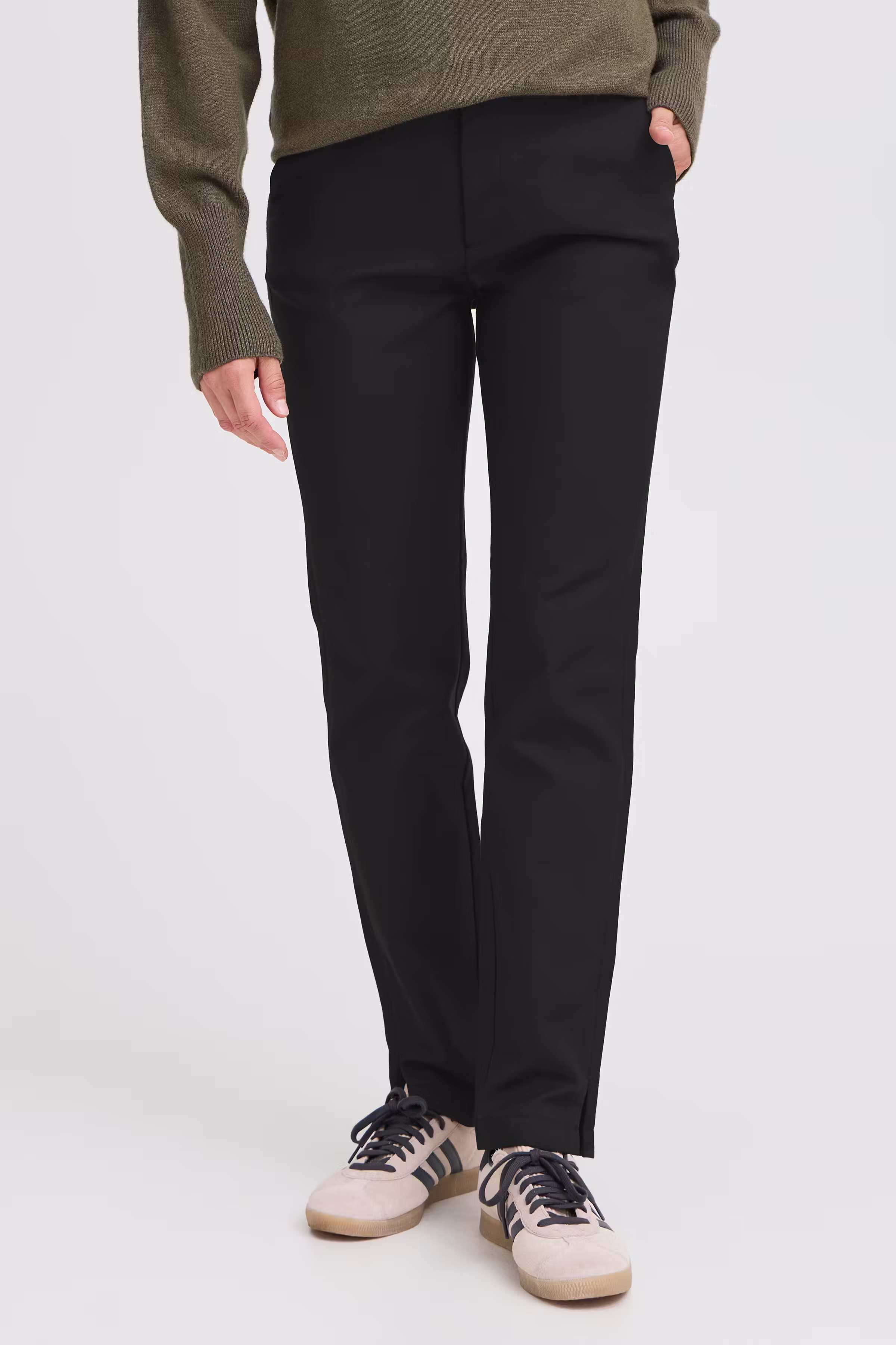 PZBINDY High Waist Long Skinny Leg Bukser LOOKBOOK FRONT 50206472-193911
