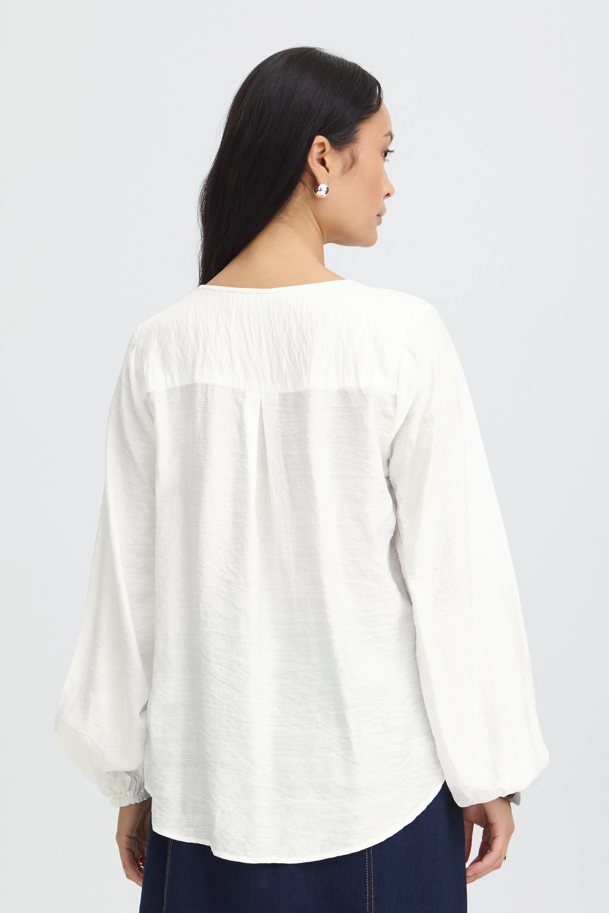 FRARIANA Bluse LOOKBOOK BACK 20614542-110701