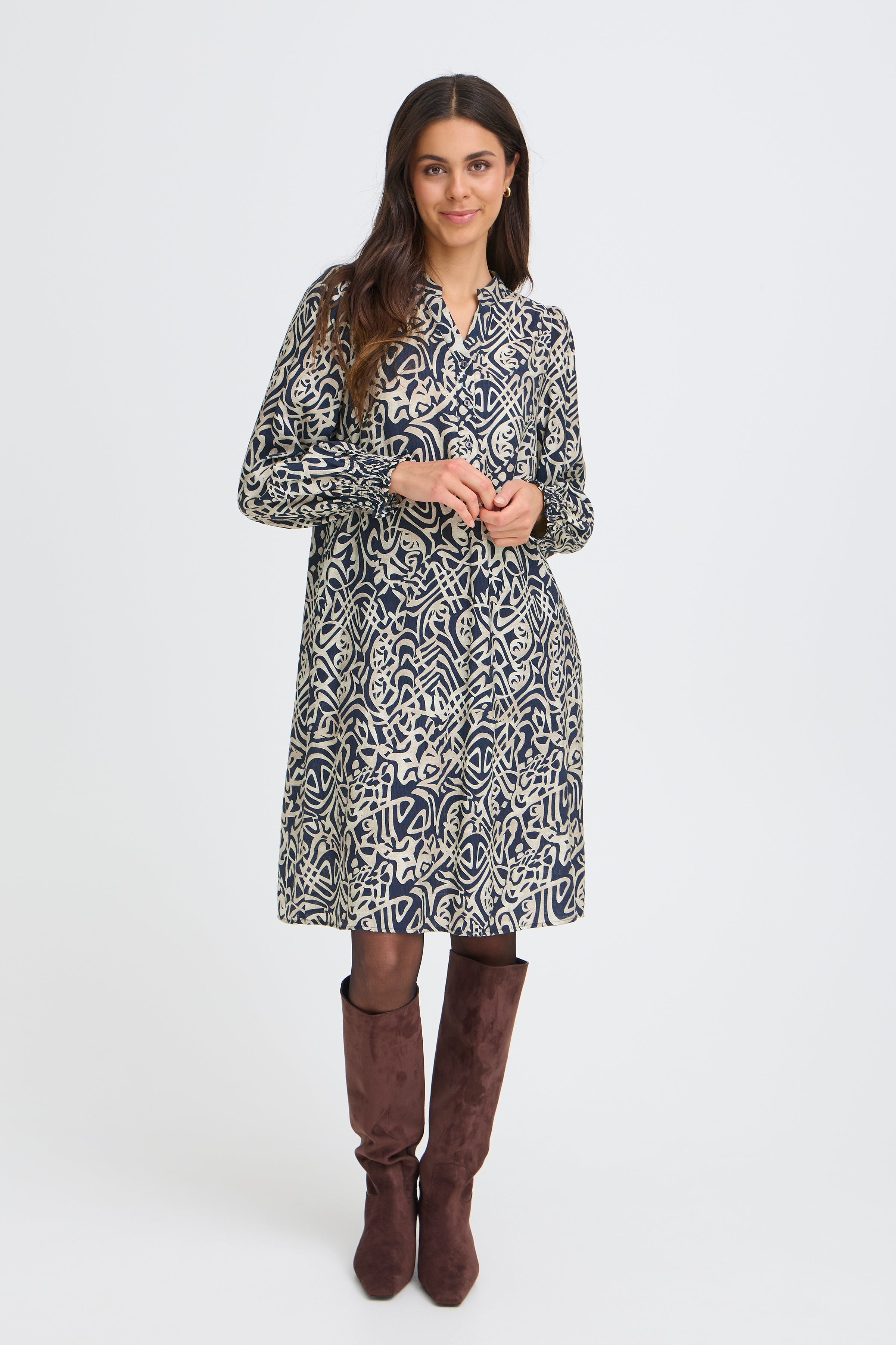 FRARIANA Kleid LOOKBOOK FRONT 20616227-900004391