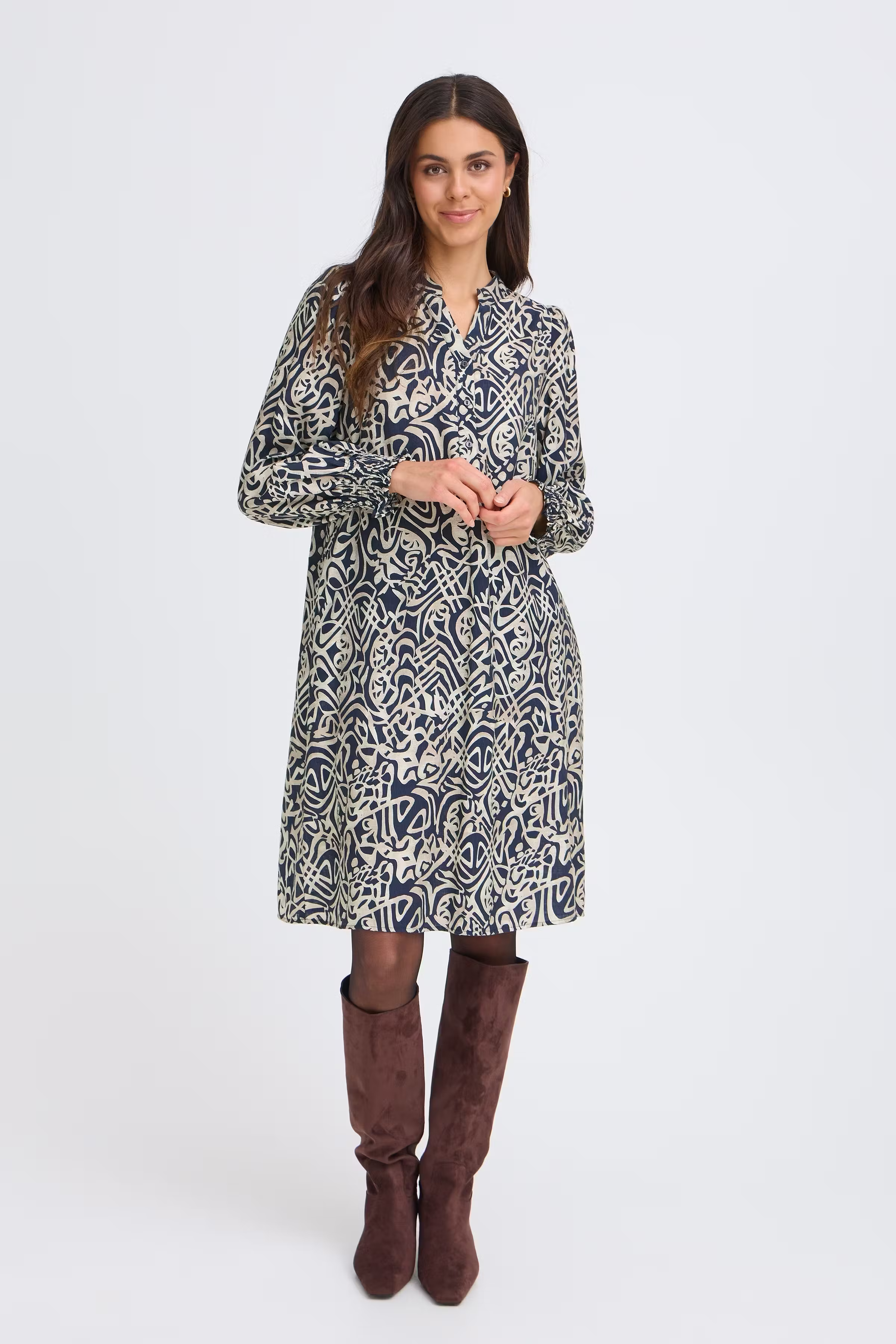 FRARIANA Kleid LOOKBOOK FRONT 20616227-900004391