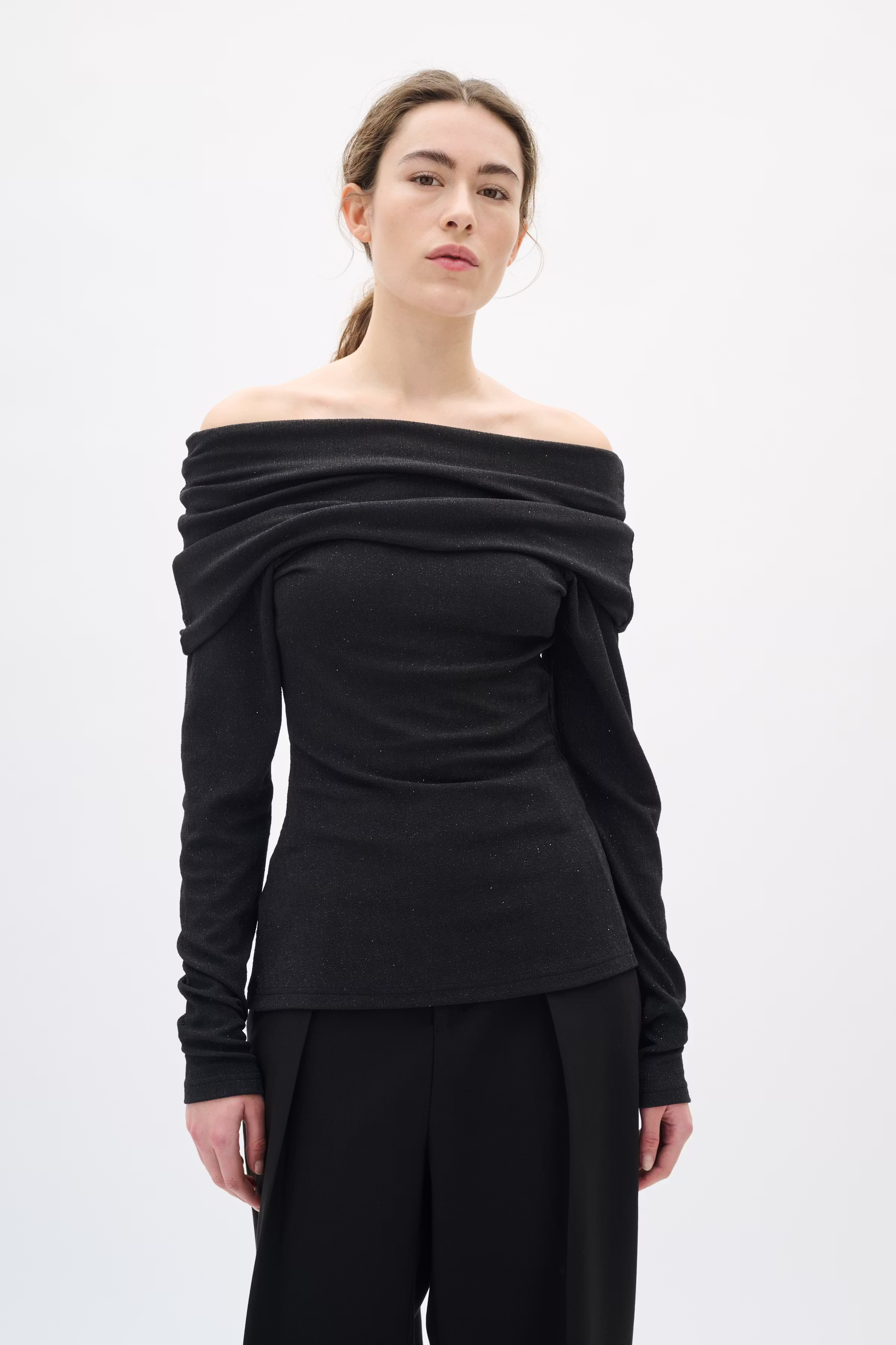KRITHIW Glitter blouse LOOKBOOK FRONT 30112124-194008