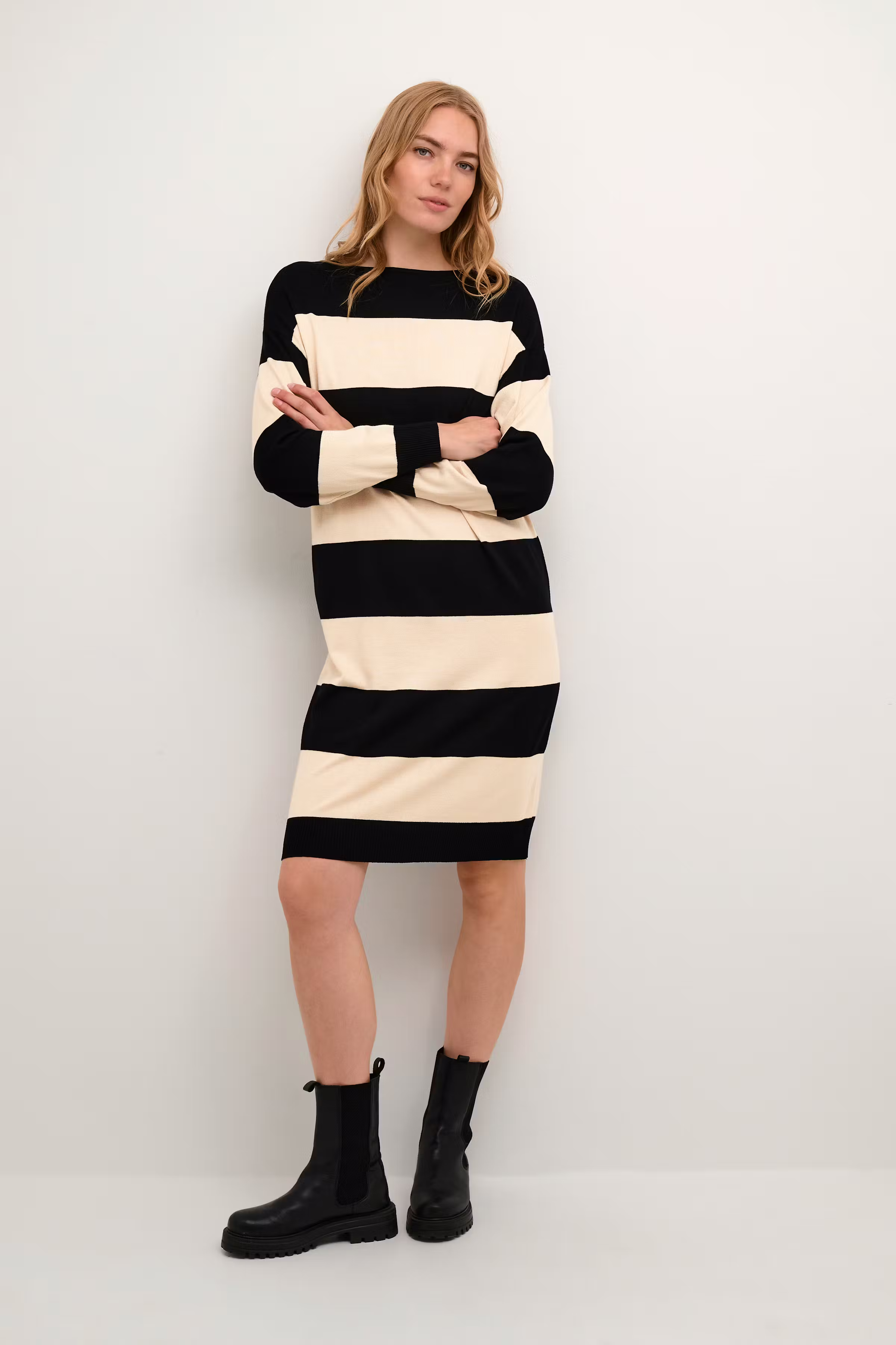 CUannemarie Knitted dress LOOKBOOK FRONT 50110220-105235