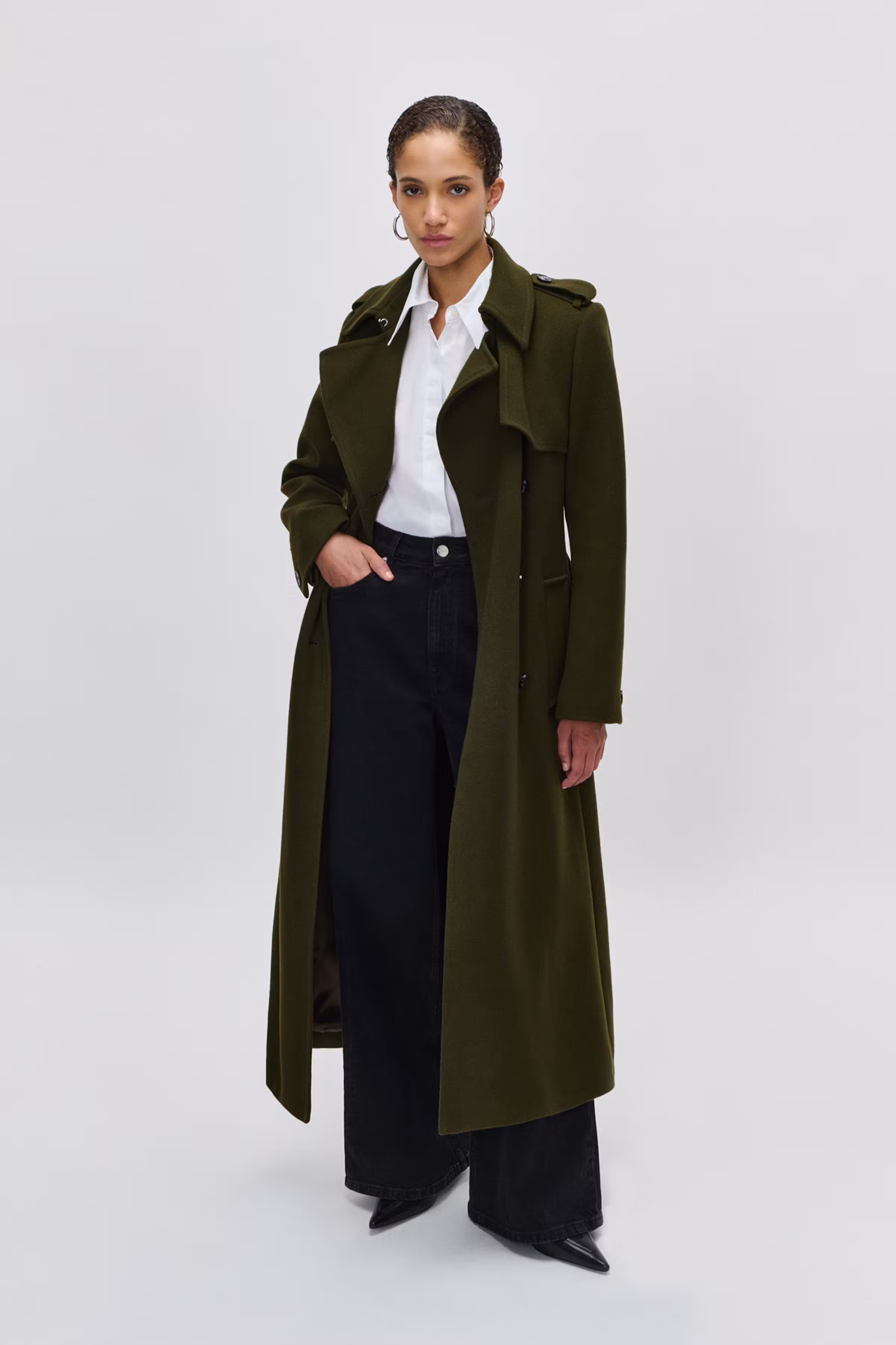IOCharlotte Coat LOOKBOOK FRONT 30600045-GR598