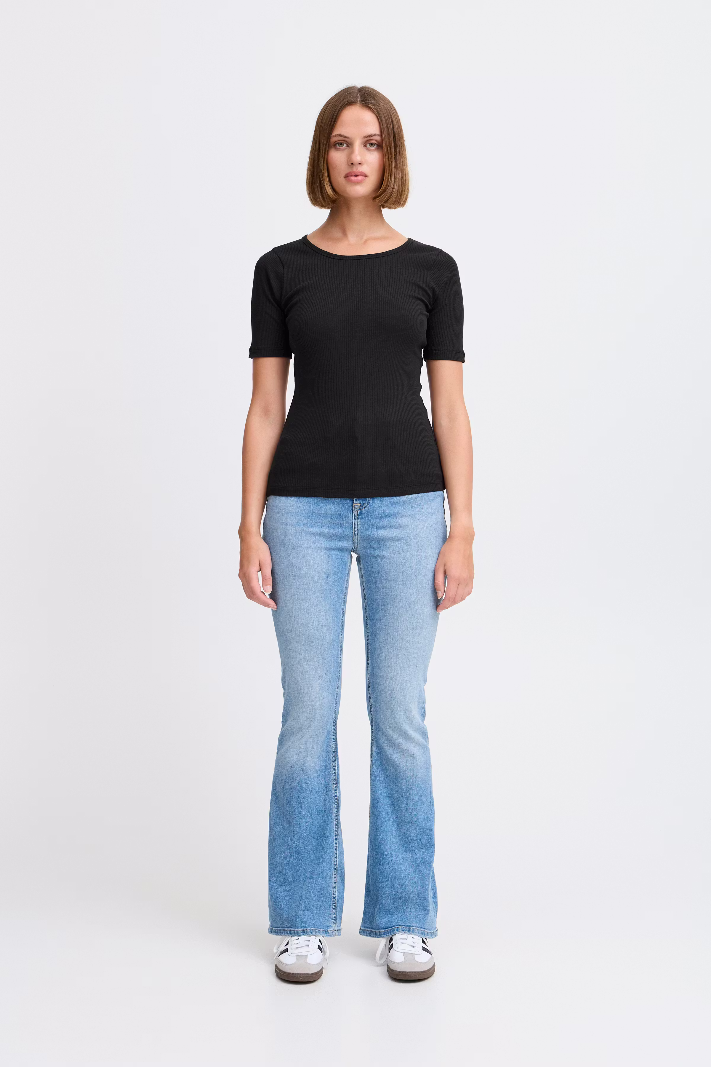 IHPALMER RIB T-shirt LOOKBOOK FRONT 20120343-194008