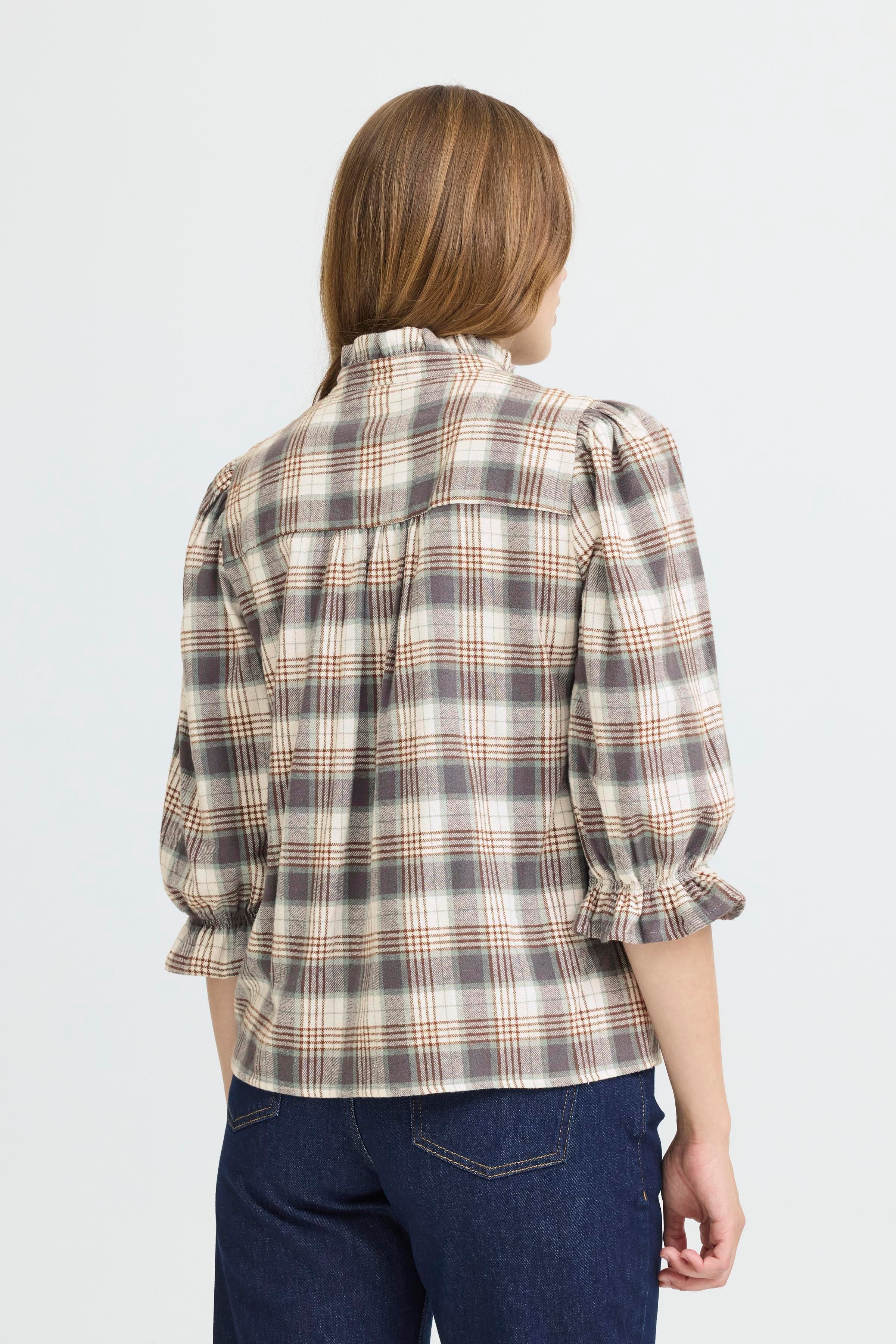 PZEVIE Blus LOOKBOOK BACK 50209225-205367