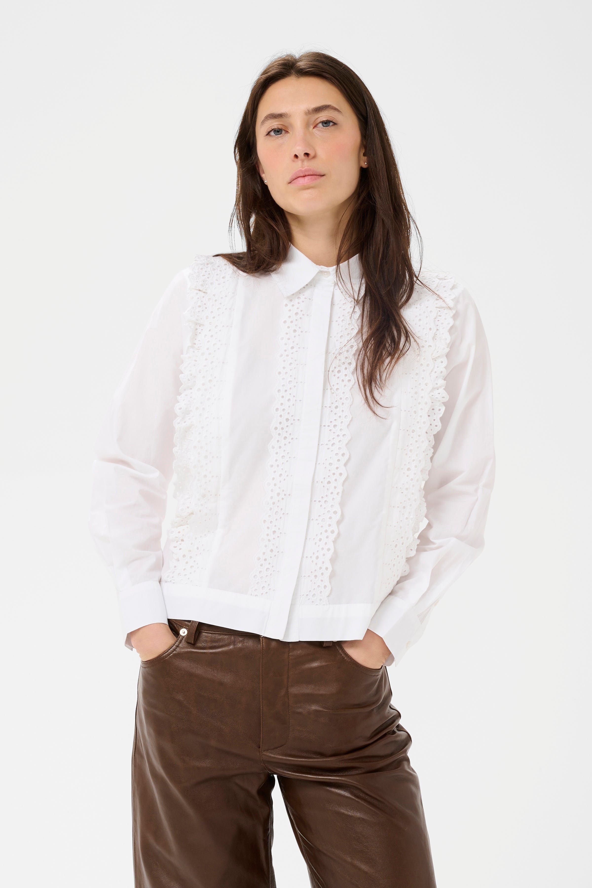 AnelinePW Skjorta LOOKBOOK FRONT 30310390-110601