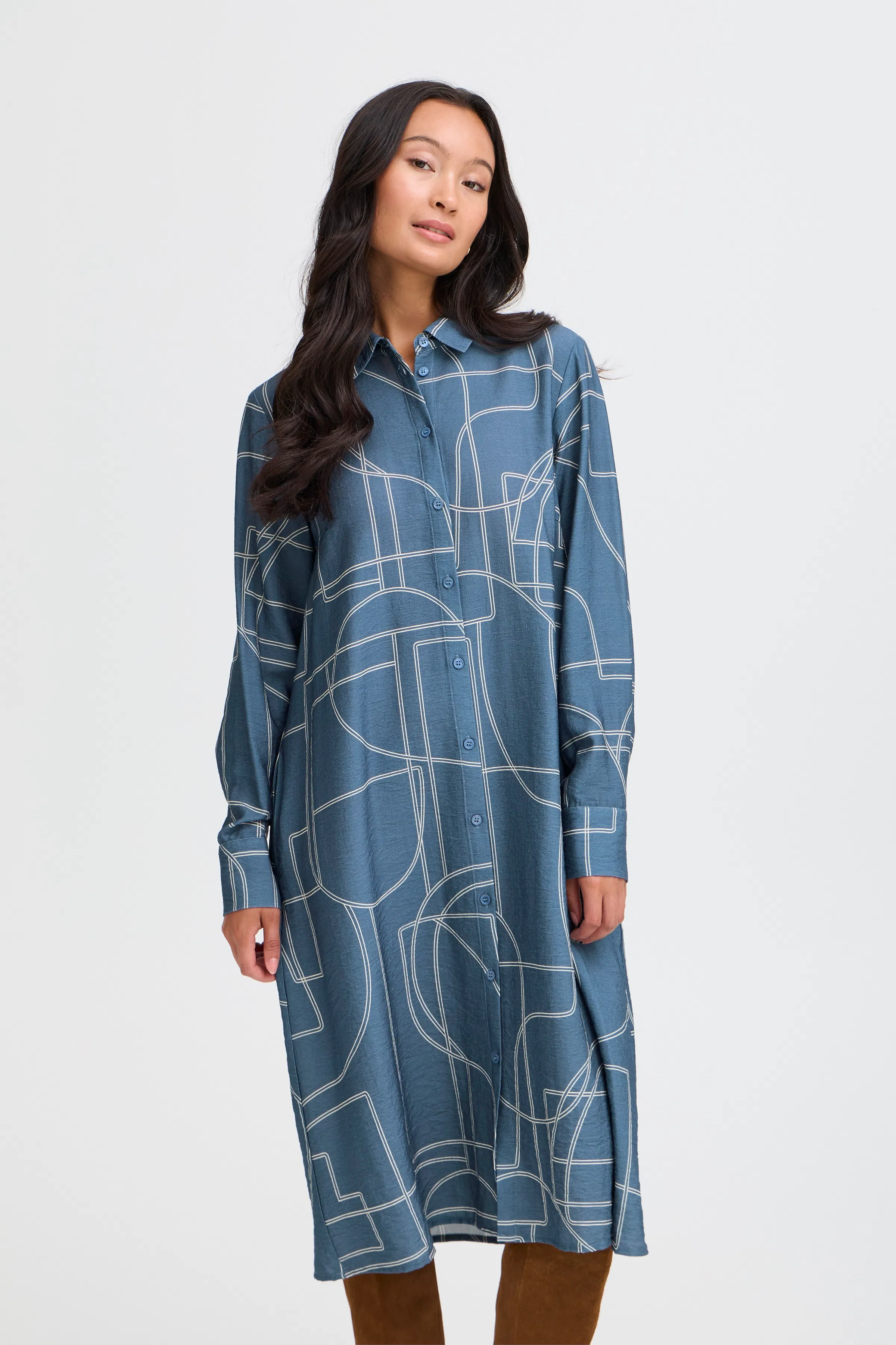FRDAPHNE Kjole LOOKBOOK FRONT 20616057-205069