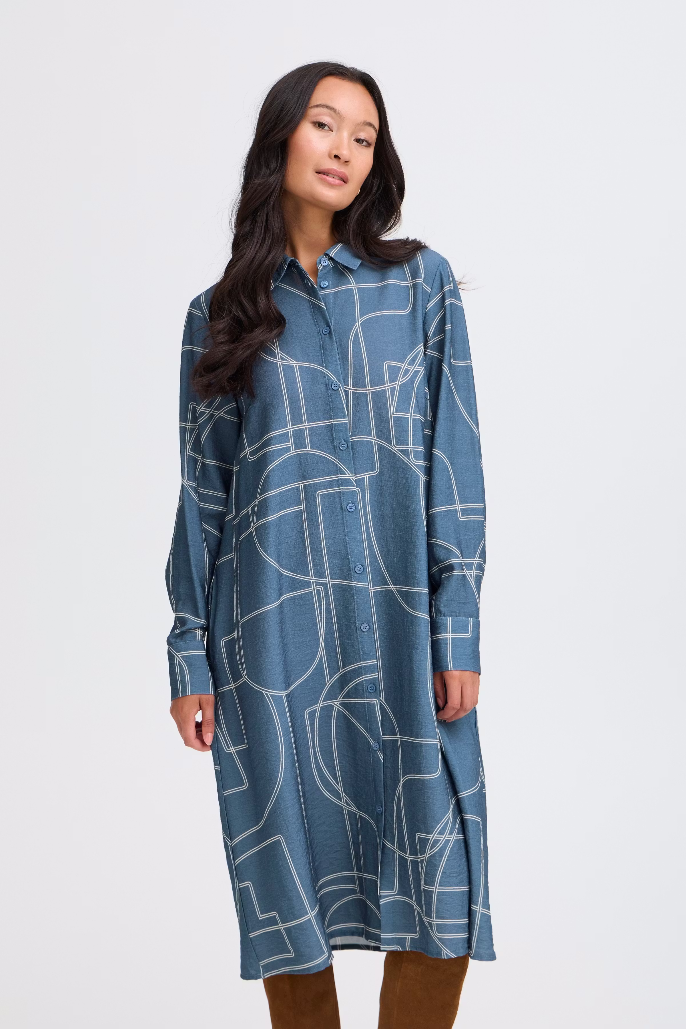 FRDAPHNE Kjole LOOKBOOK FRONT 20616057-205069