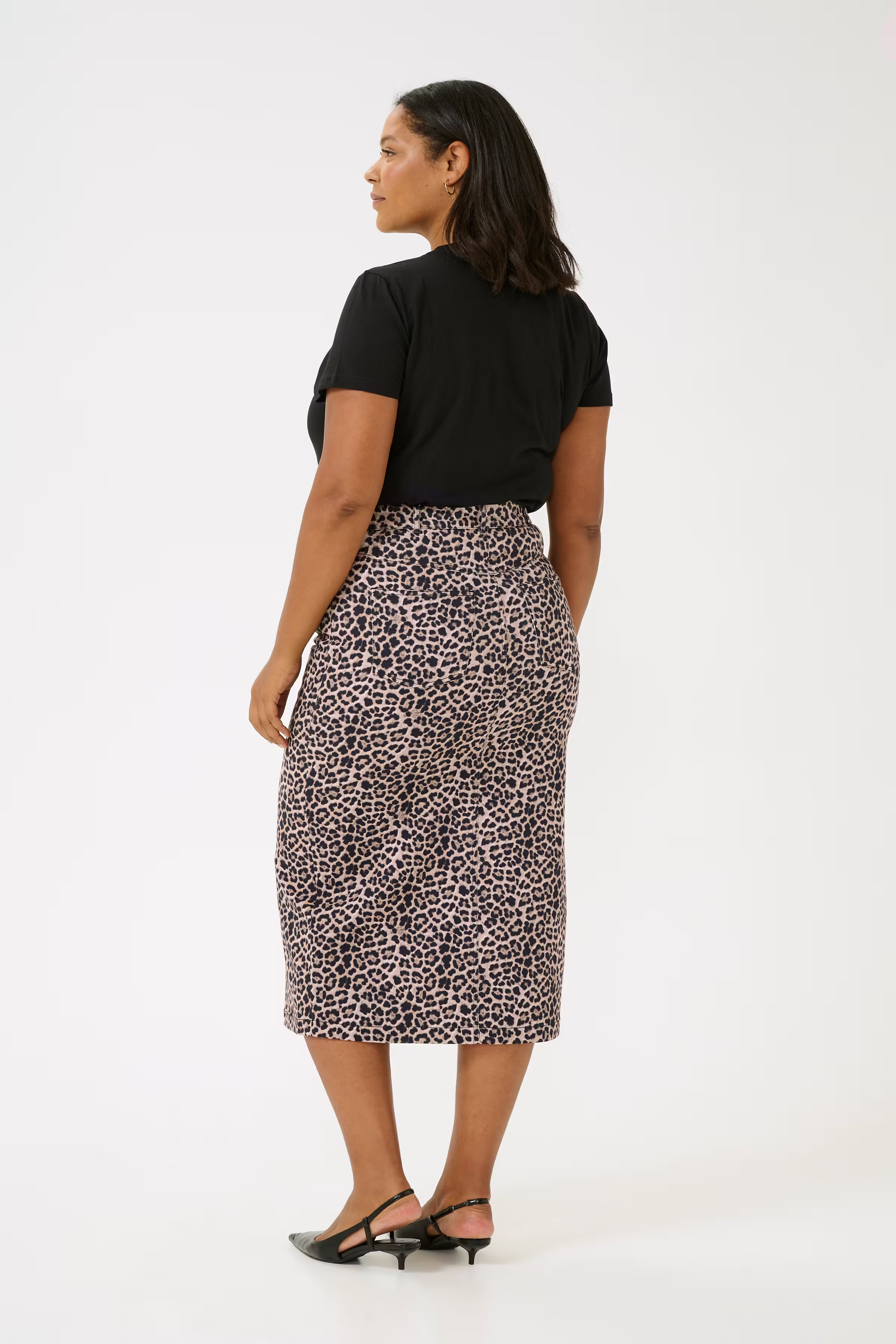 KClinima Jupe Léopard LOOKBOOK BACK 10583222-107537