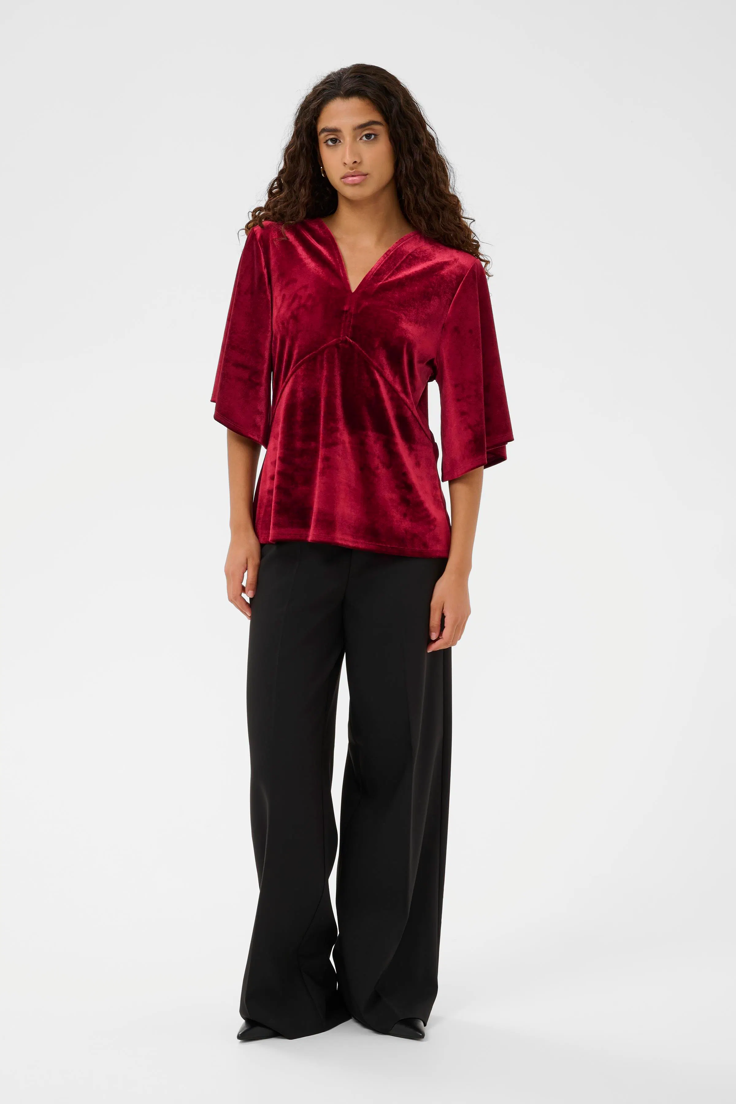 SLVelera Bluse LOOKBOOK FRONT 30408842-192118