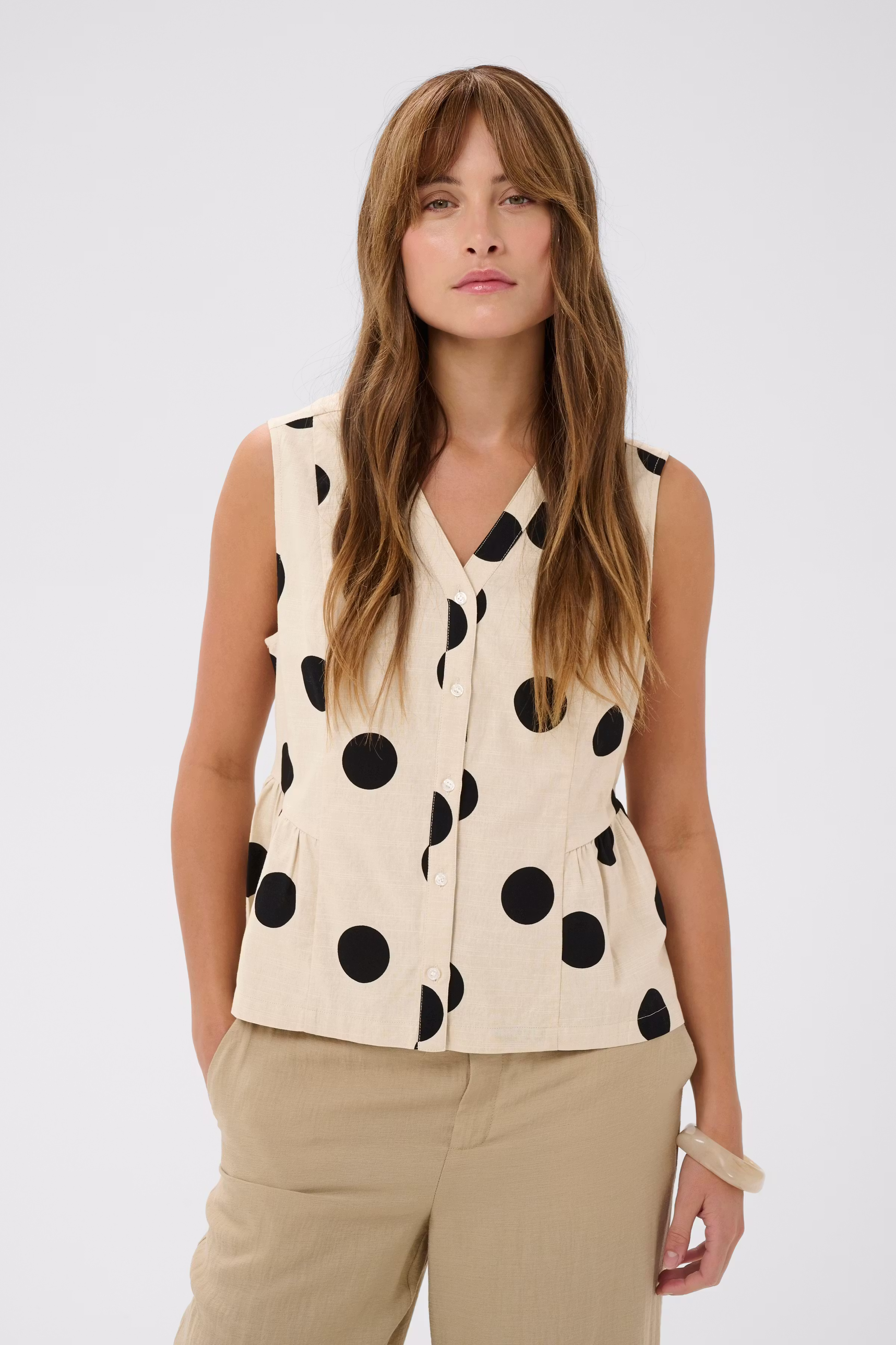 CUtika Bluse LOOKBOOK FRONT 50113043-109330