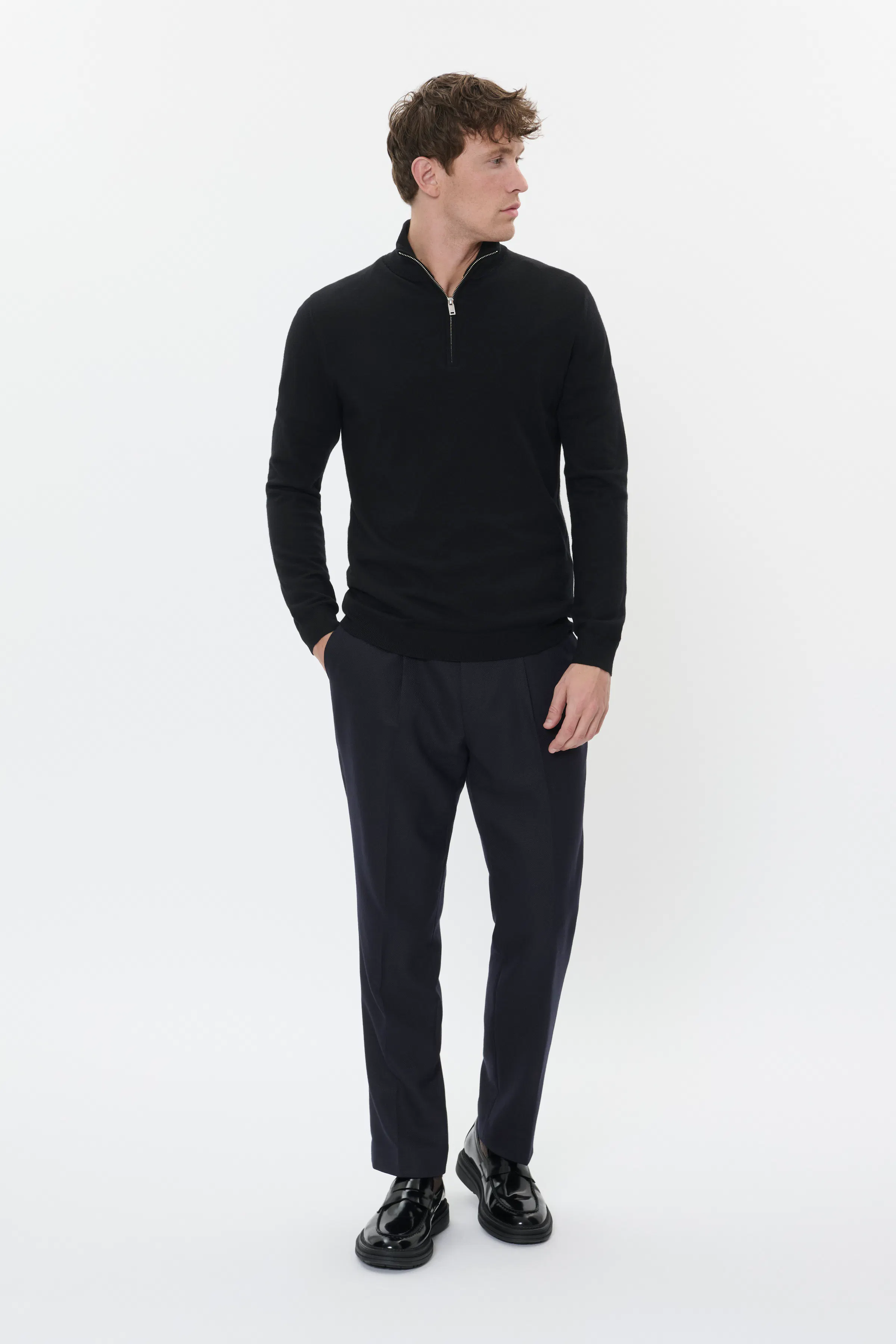MAmason Merino Pullover LOOKBOOK FRONT 30207103-300275