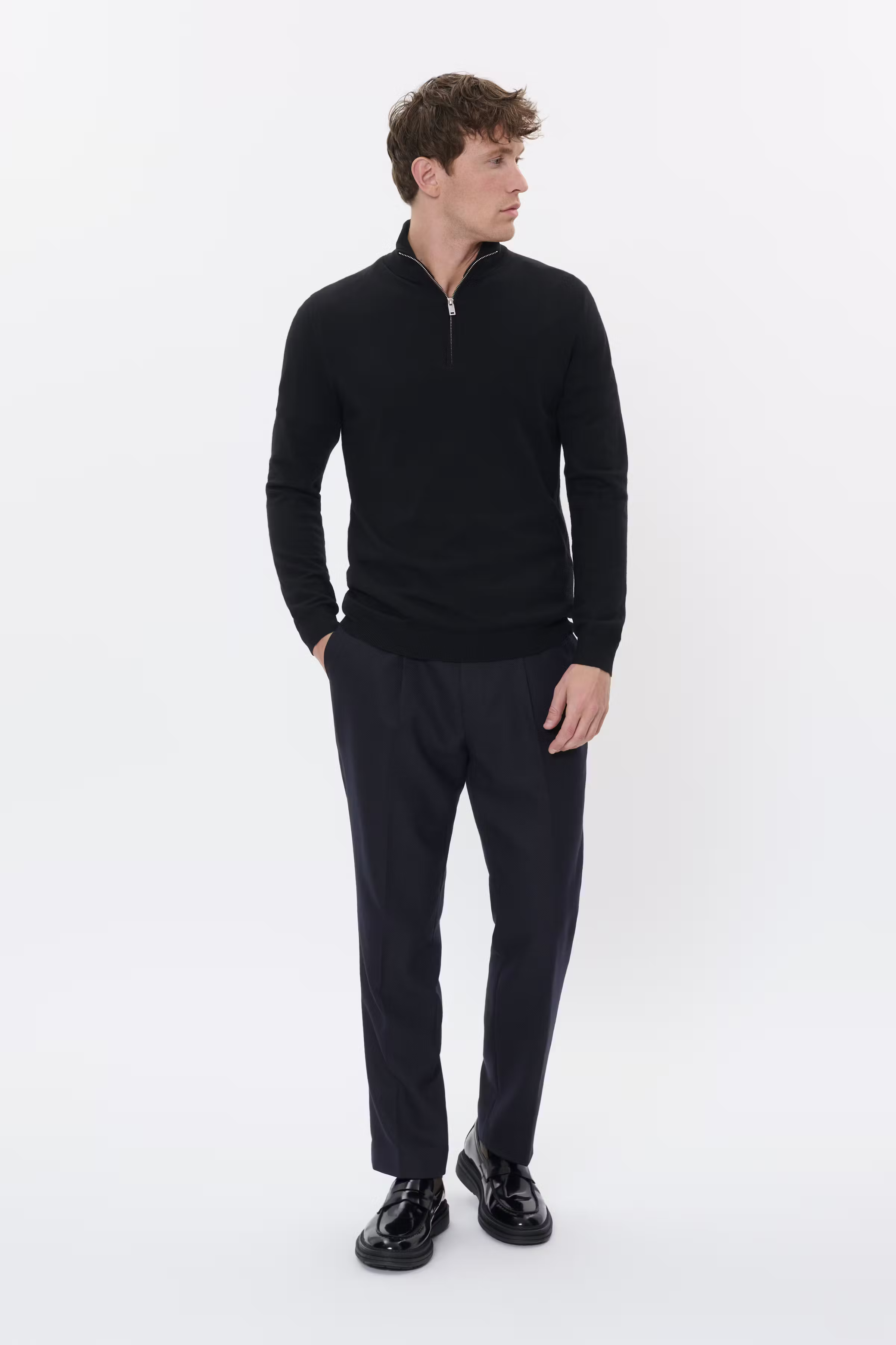 MAmason Merino Pullover LOOKBOOK FRONT 30207103-300275