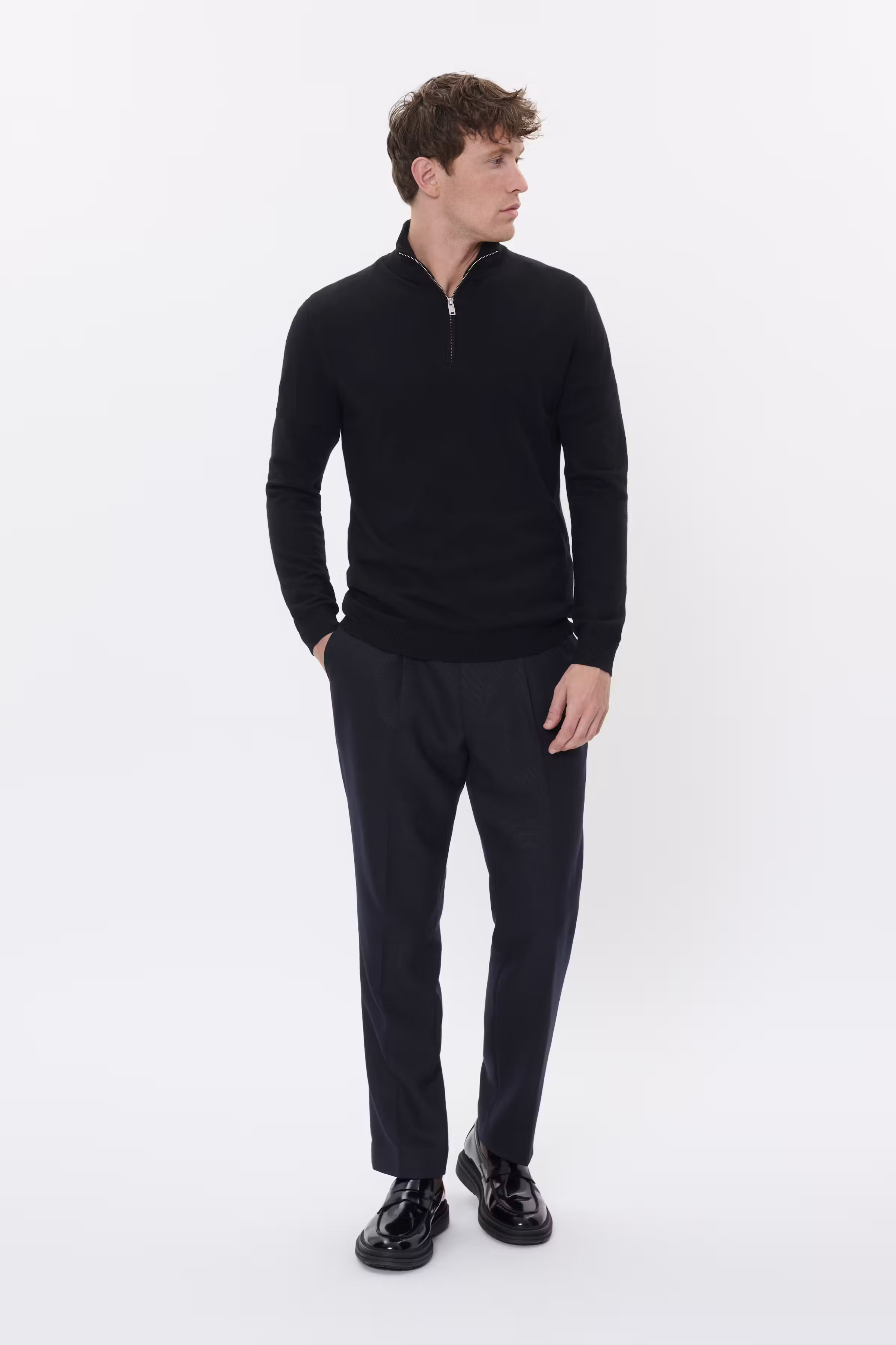 MAmason Merino Pullover LOOKBOOK FRONT 30207103-300275