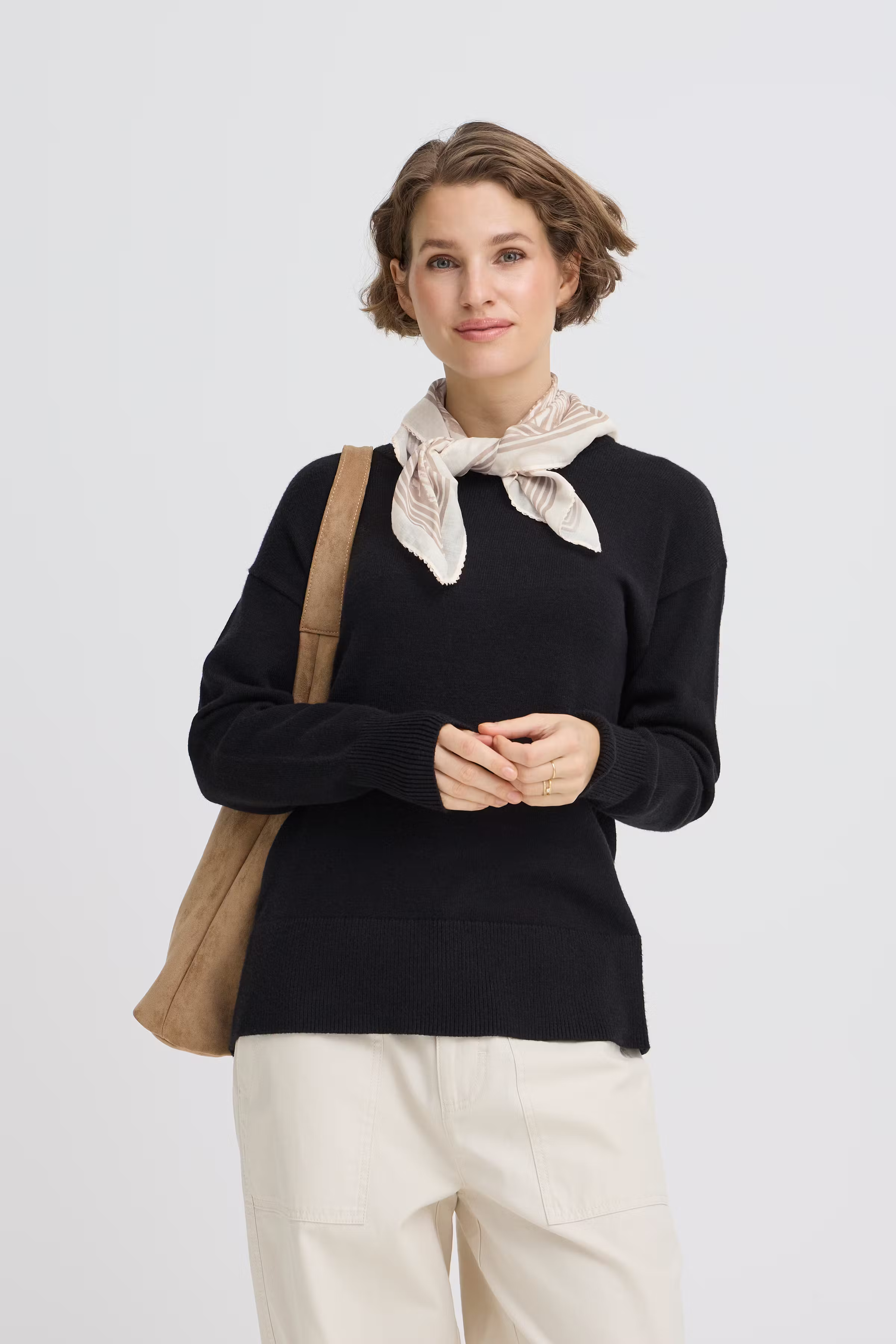 BYVANILLE Sjaal LOOKBOOK FRONT 20818870-900006587