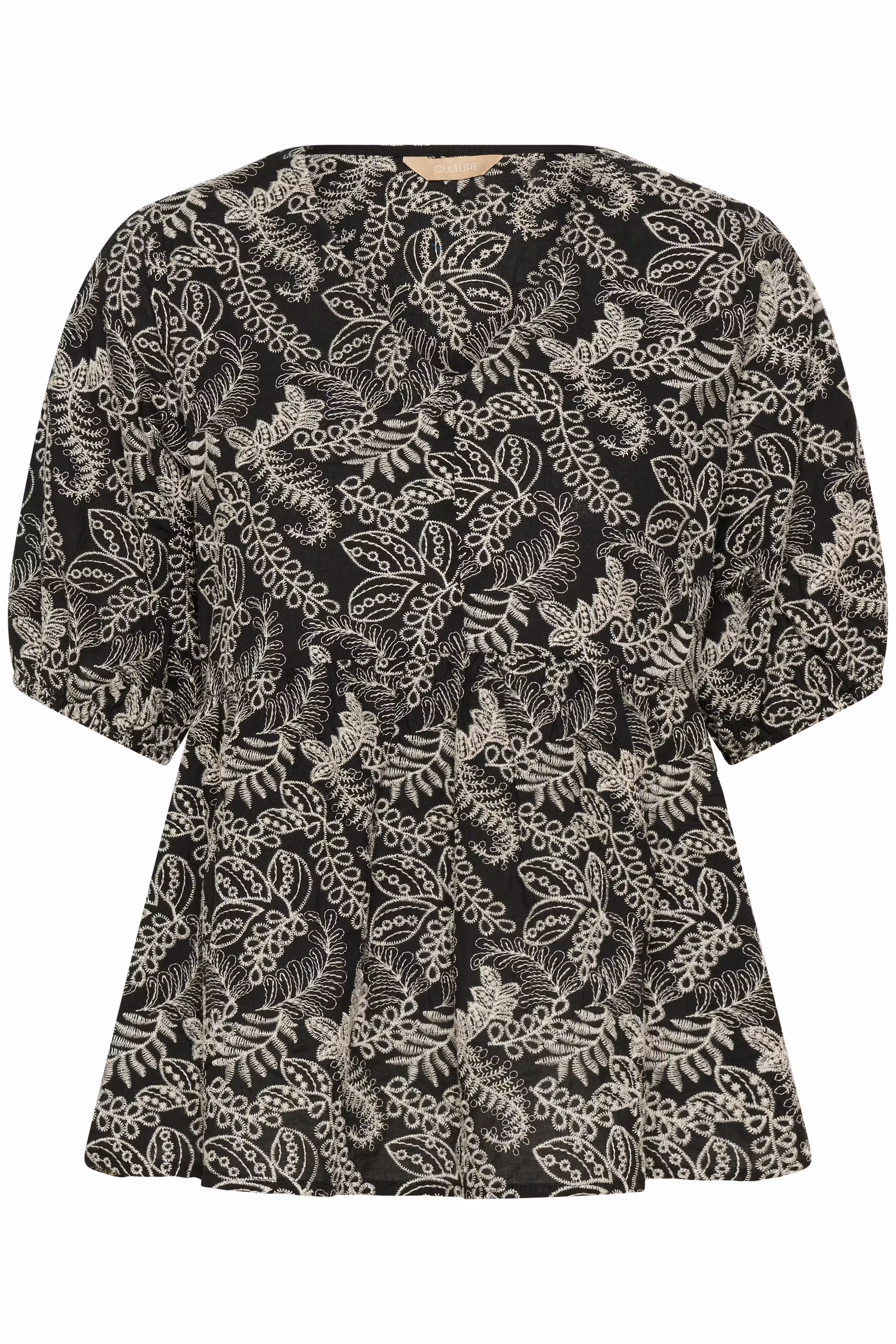 CUtaylar Bluse med broderi PACK FRONT 50112127-108168