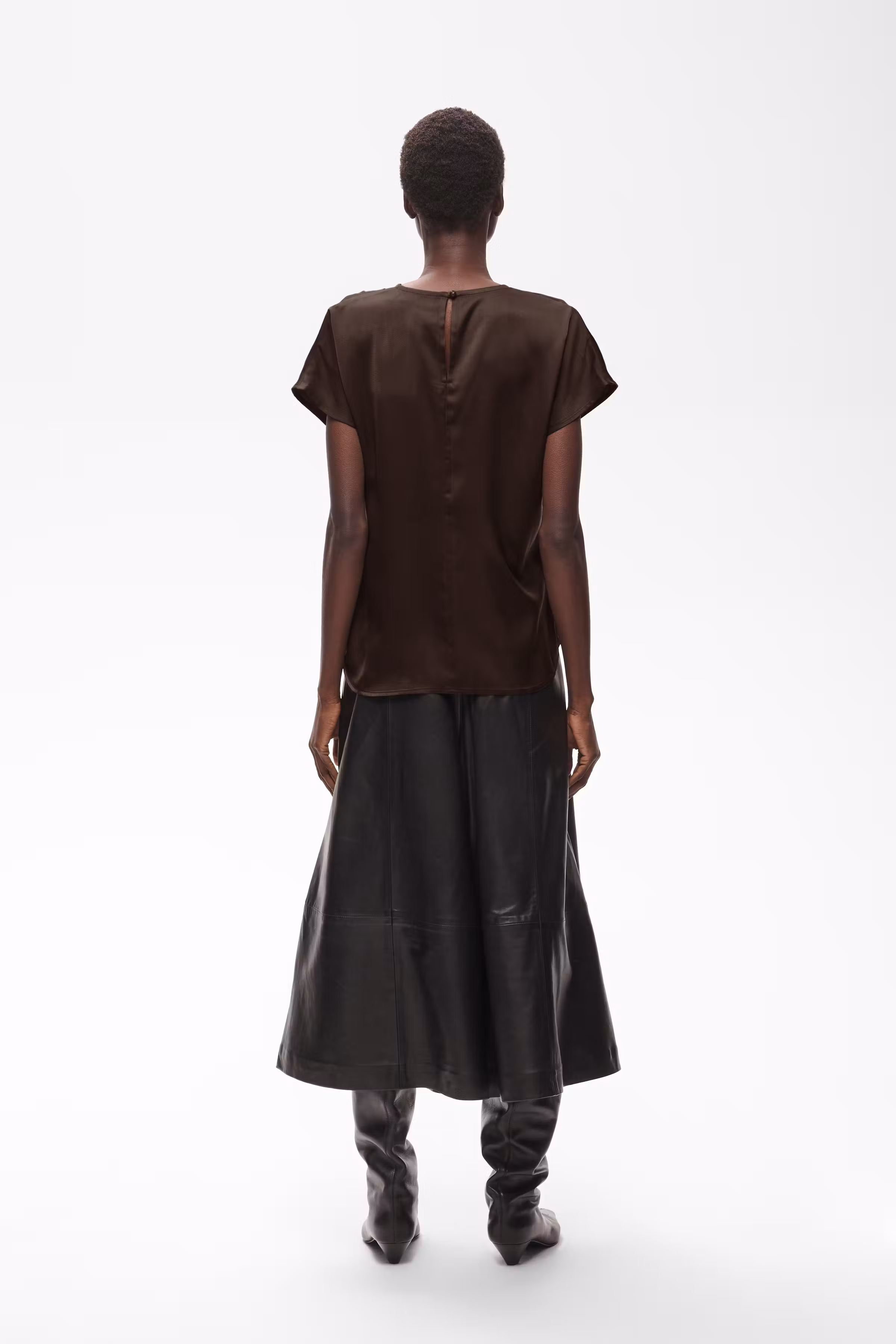 SATINEIW Bluse LOOKBOOK BACK 30113427-191109