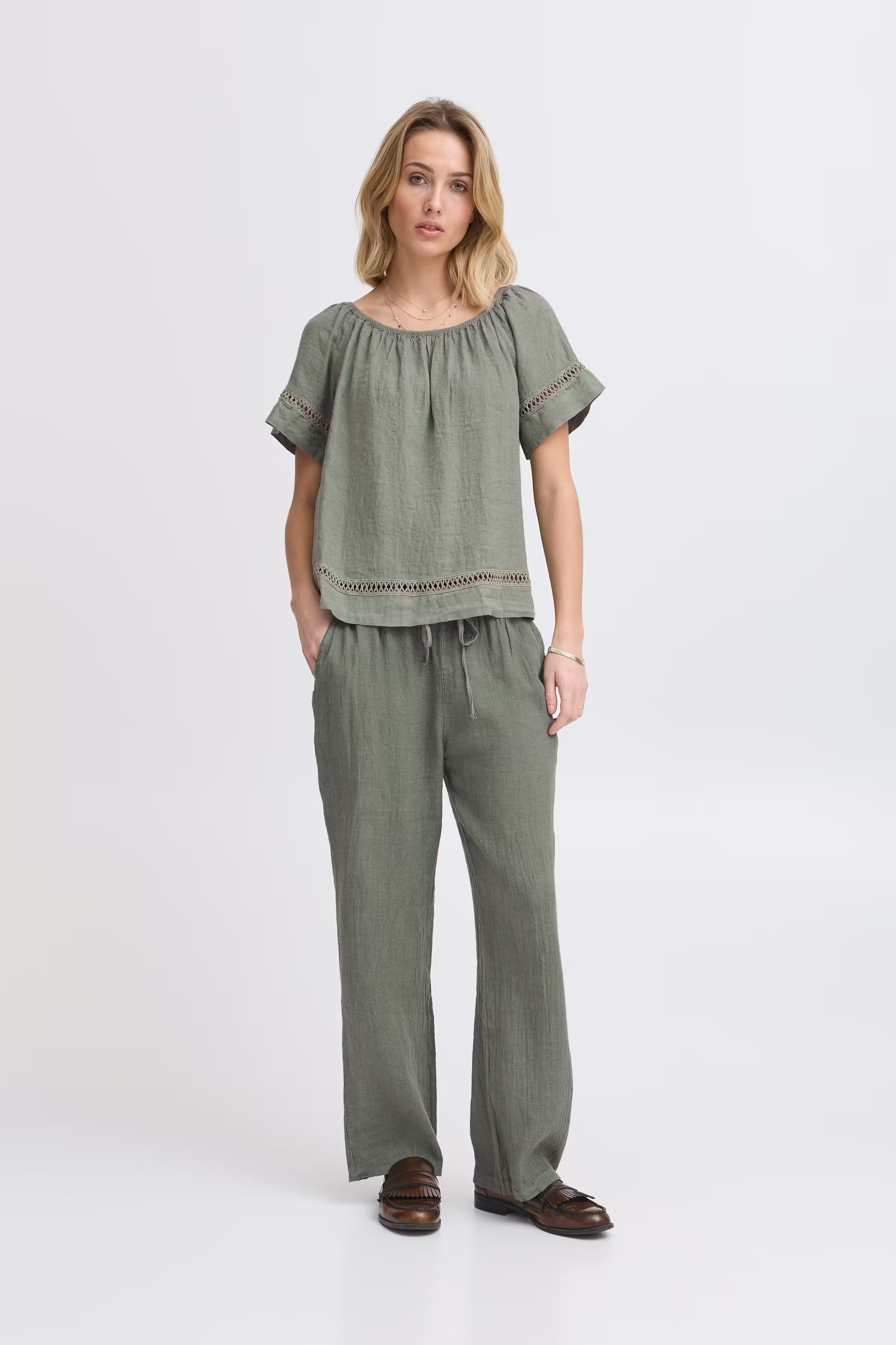 SBFONTANELLE Bluse LOOKBOOK FRONT 22100885-180515