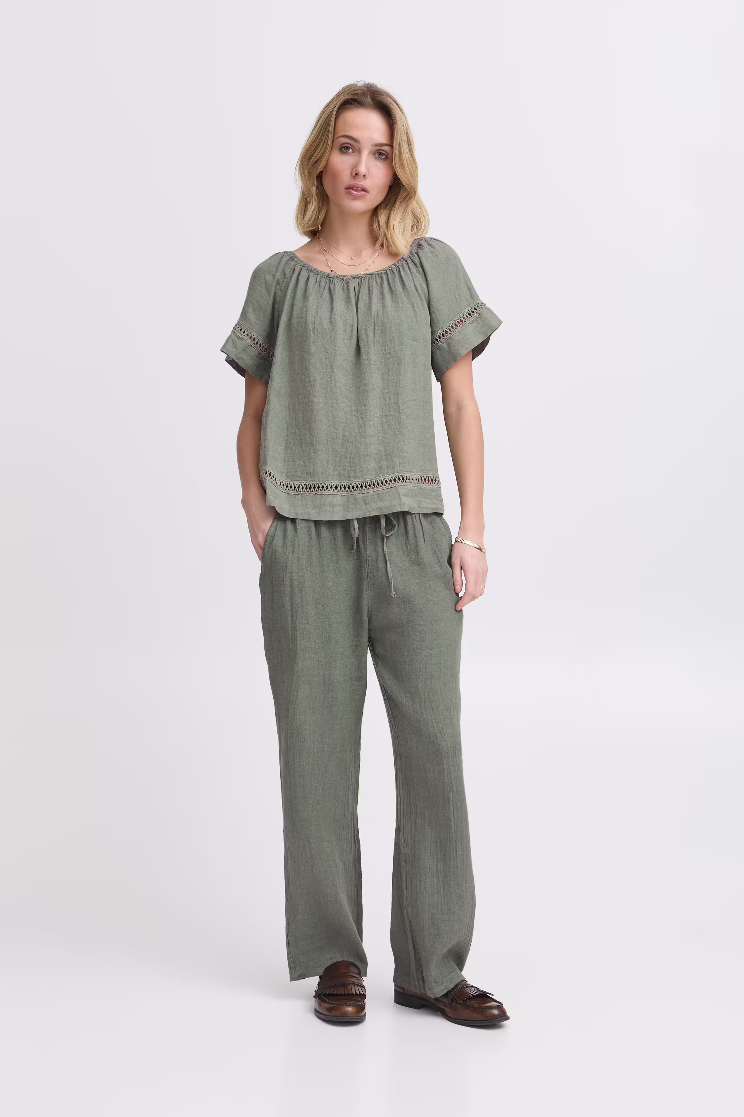 SBFONTANELLE Bluse LOOKBOOK FRONT 22100885-180515