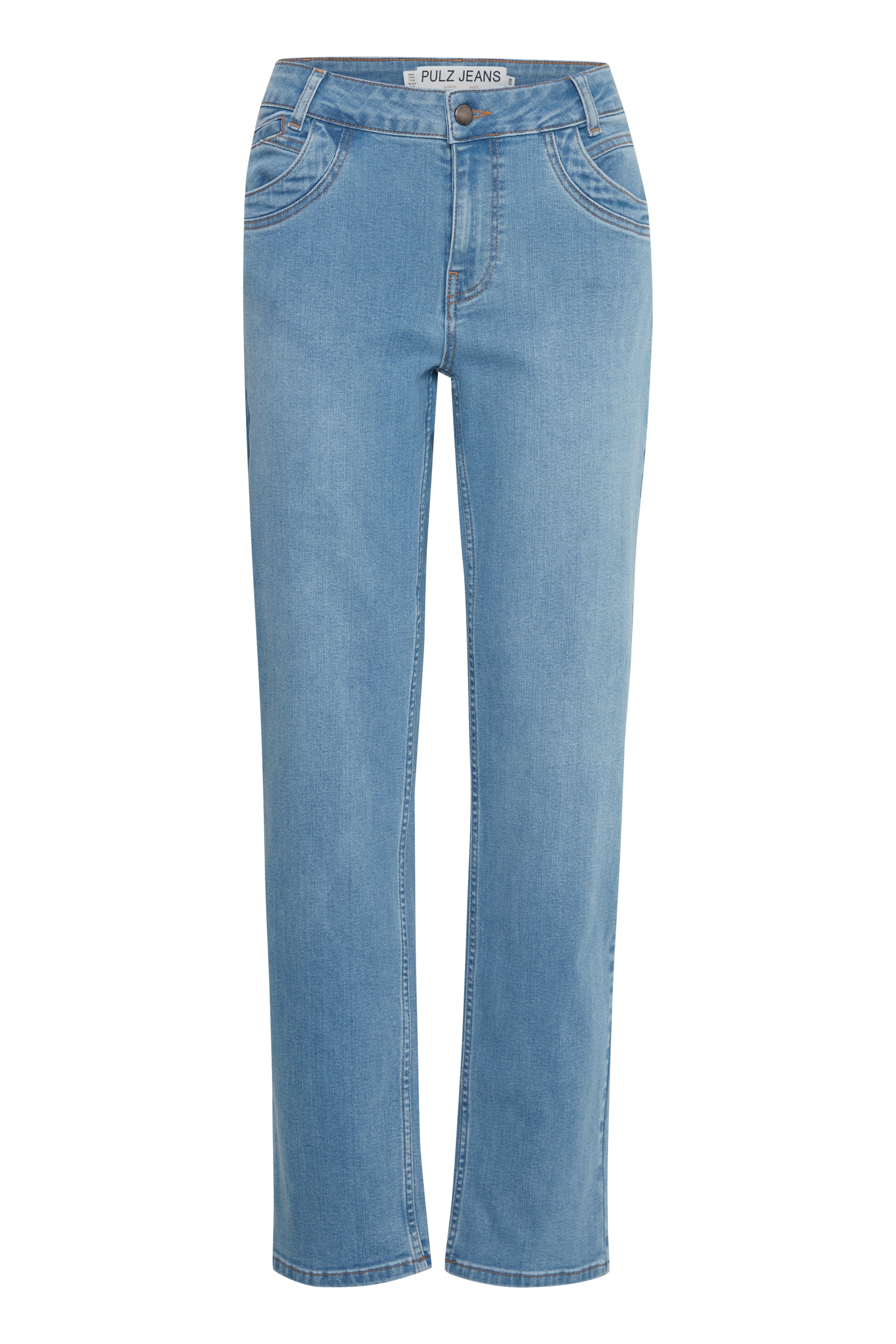 PZCARLA HW Jeans Straight Leg PACK FRONT 50207829-200008