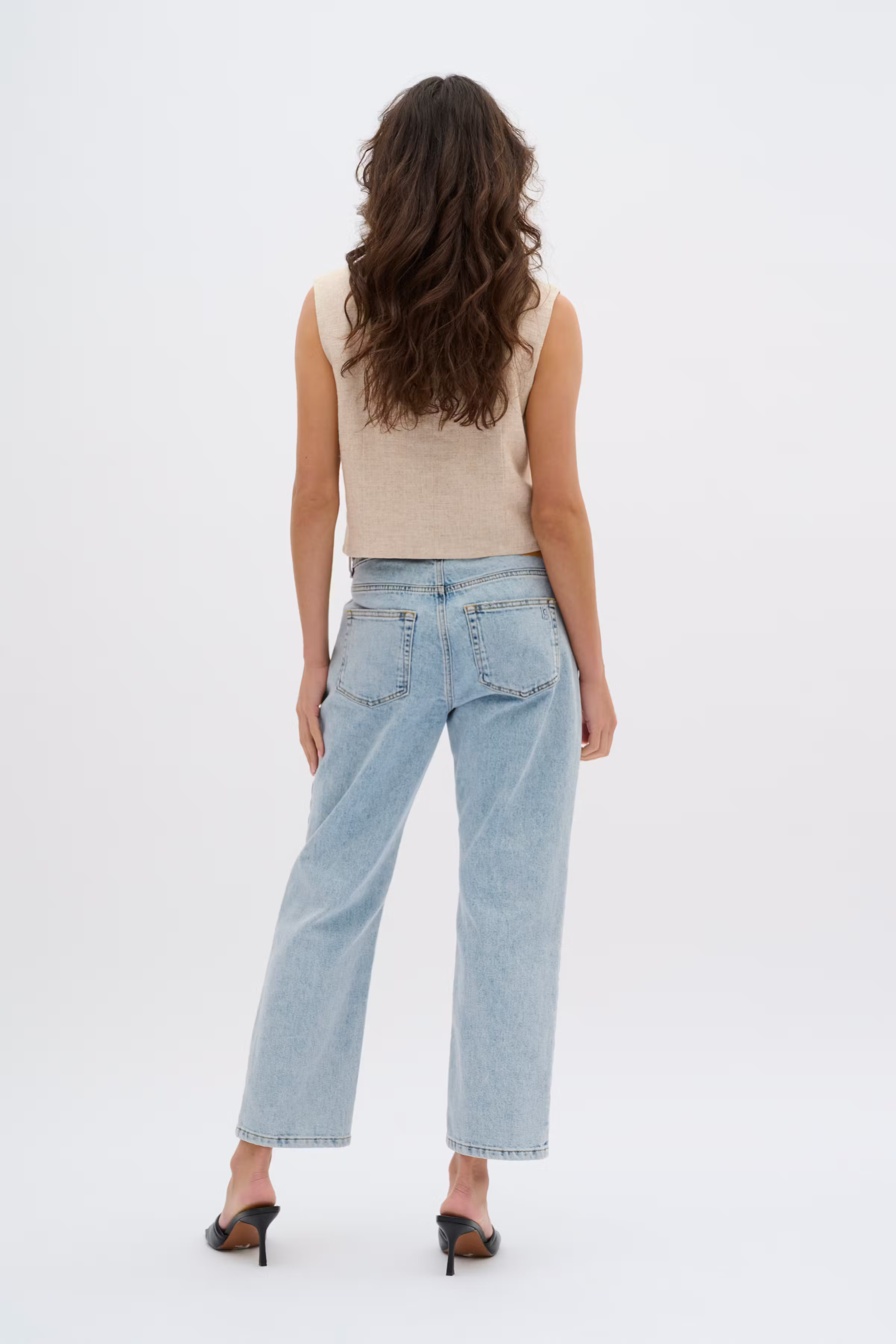 LavitaMW Linneväst LOOKBOOK BACK 10704734-1304011