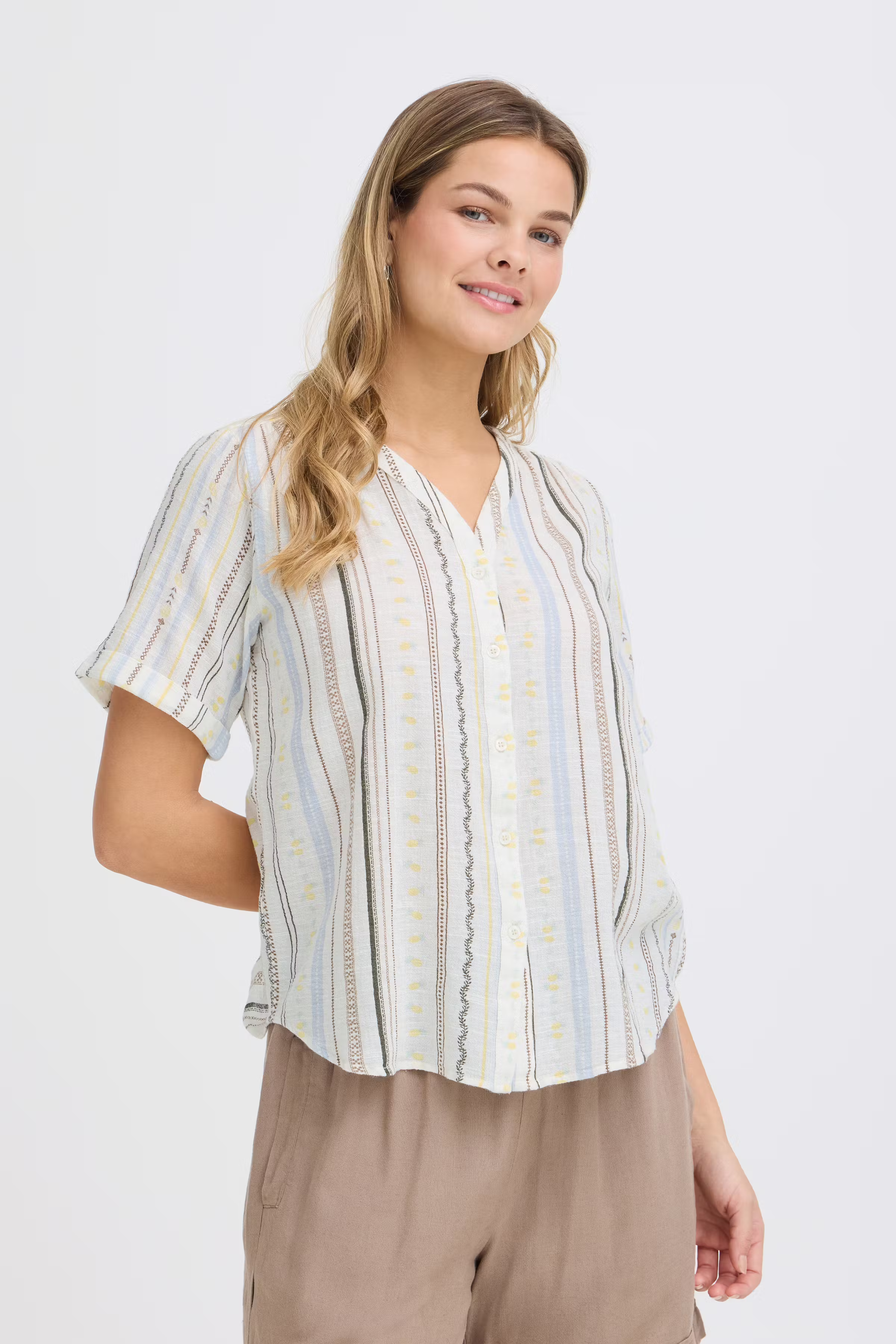 FRBOBBI Skjorte LOOKBOOK FRONT 20615707-900008486