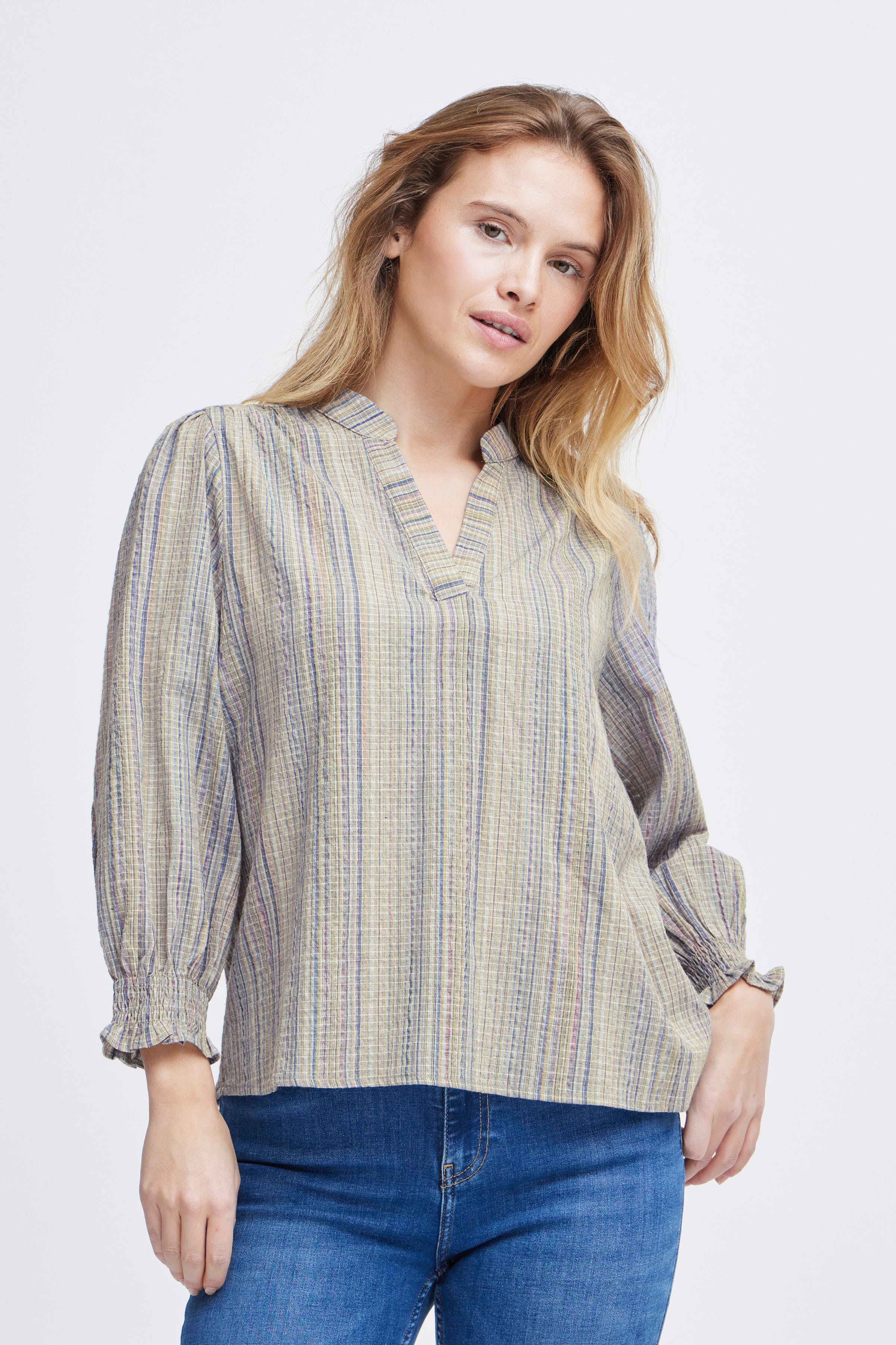 PXSHELLY Blouse LOOKBOOK FRONT 50208554-203908