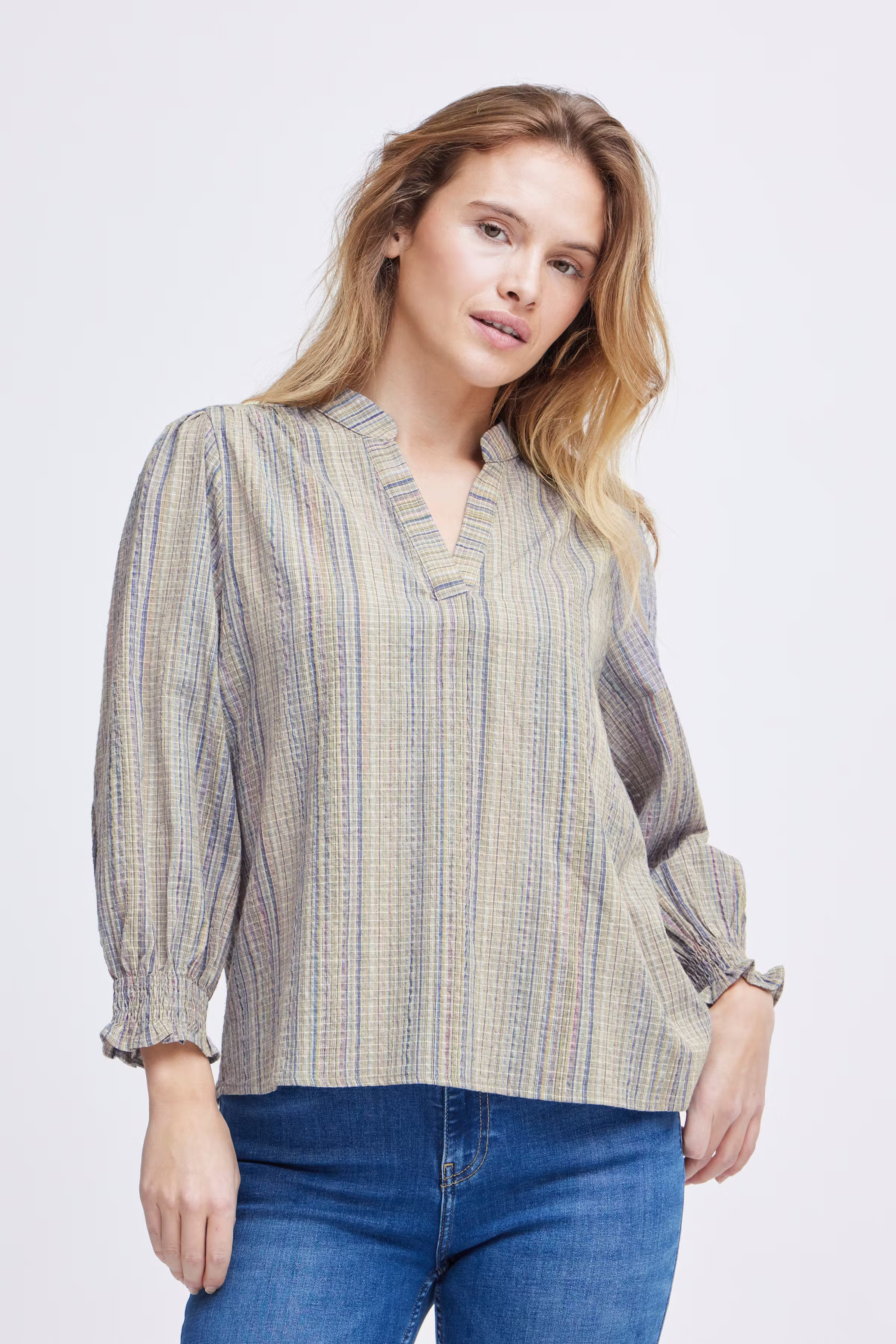 PXSHELLY Blouse LOOKBOOK FRONT 50208554-203908