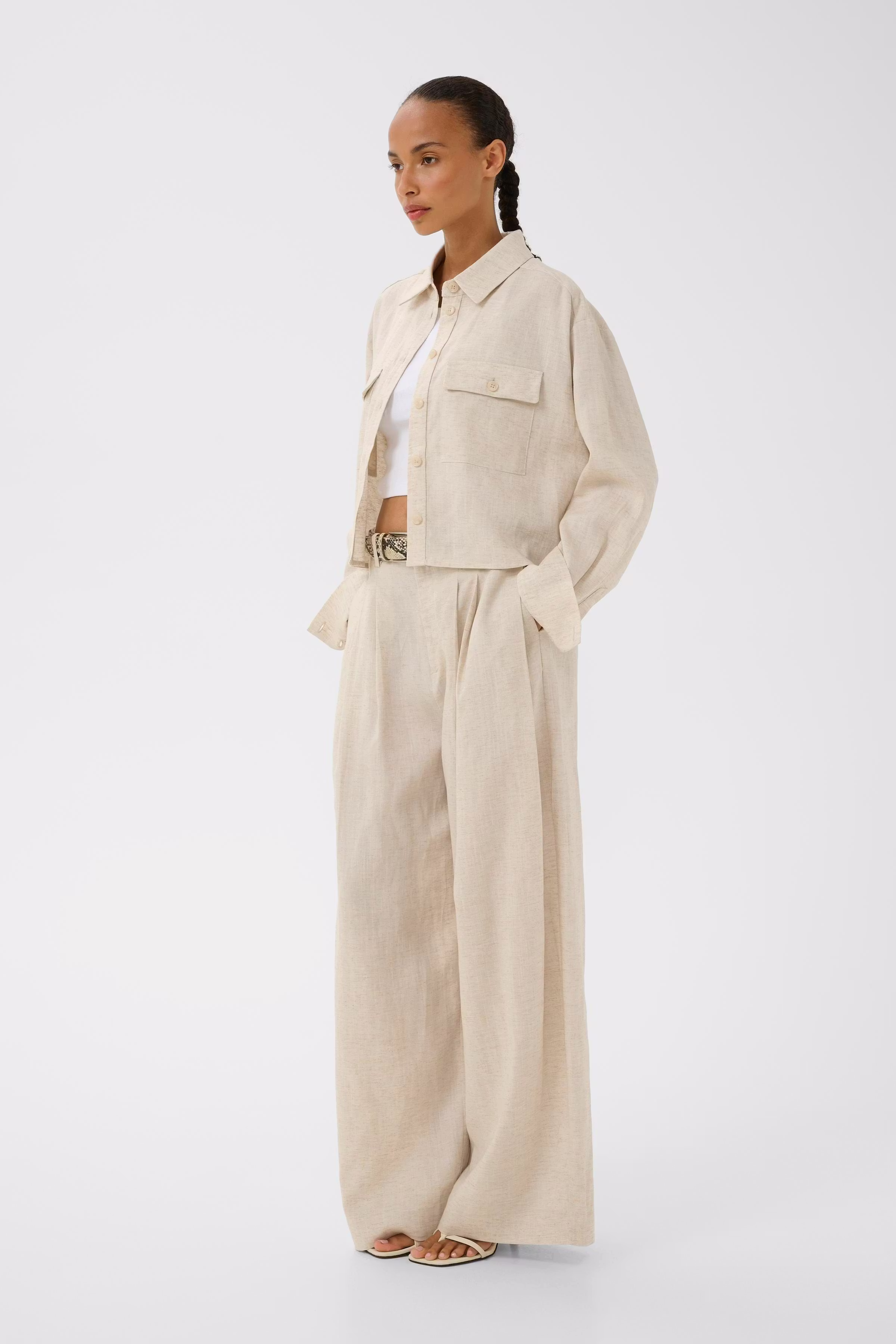 GZriava Leinenhemd LOOKBOOK FRONT 10911254-107203