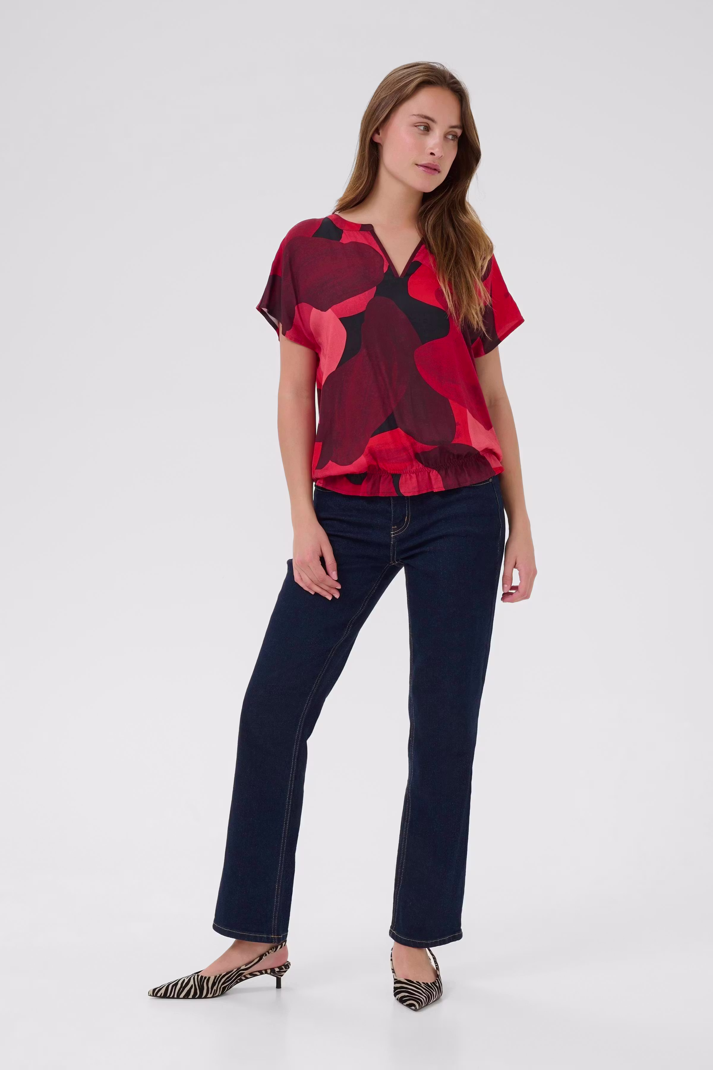 CUdana Bluse LOOKBOOK FRONT 50110179-108496