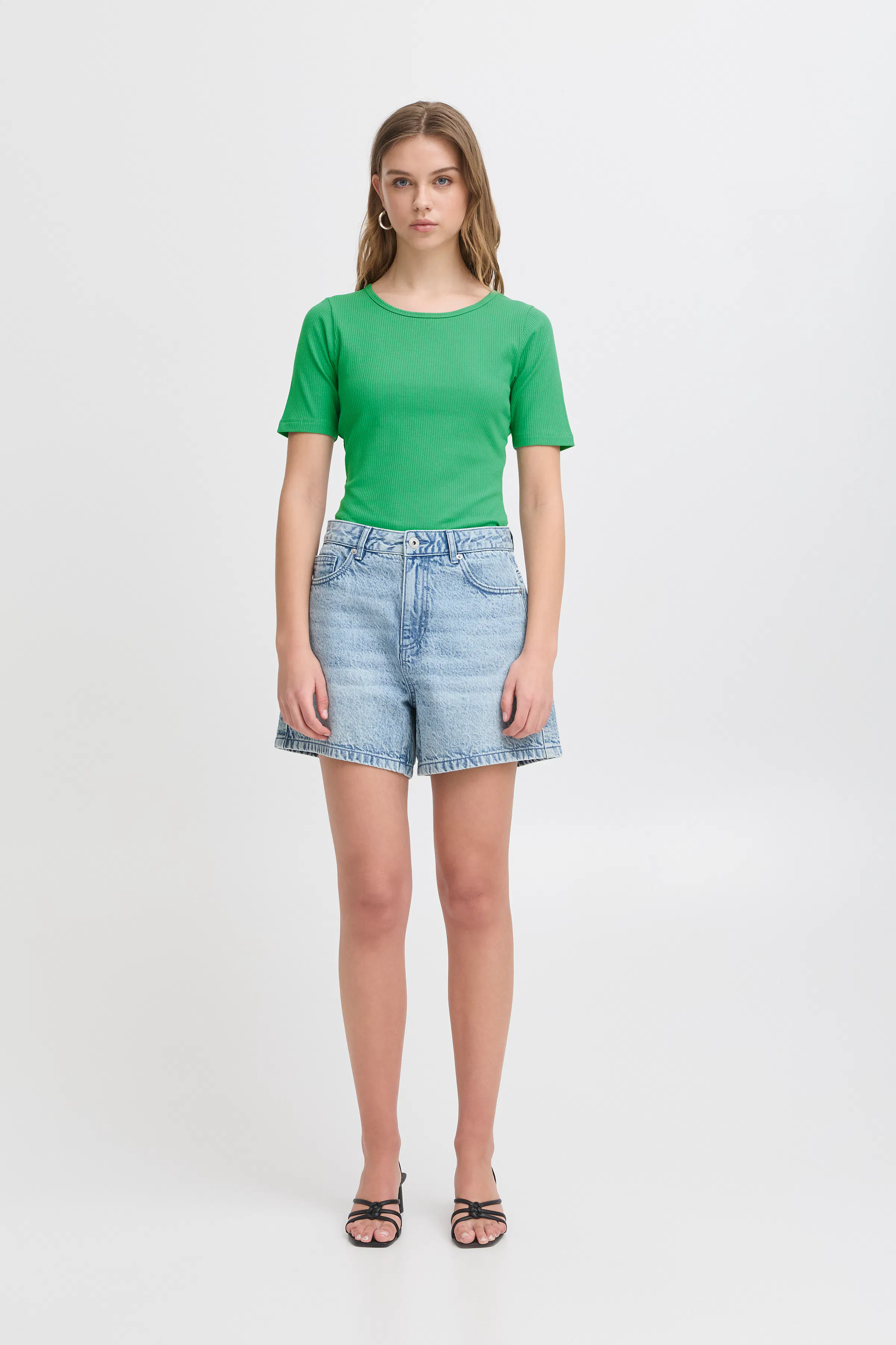 IHPALMER RIB T-shirt LOOKBOOK FRONT 20120343-175923