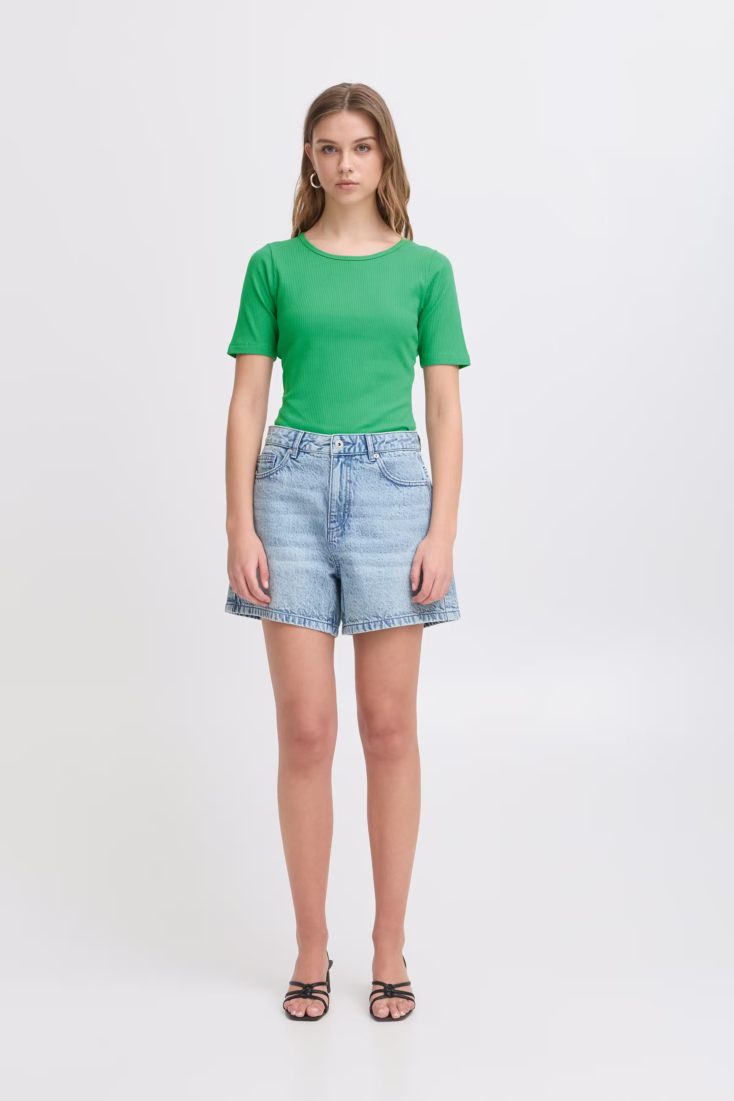 IHPALMER RIB T-shirt LOOKBOOK FRONT 20120343-175923