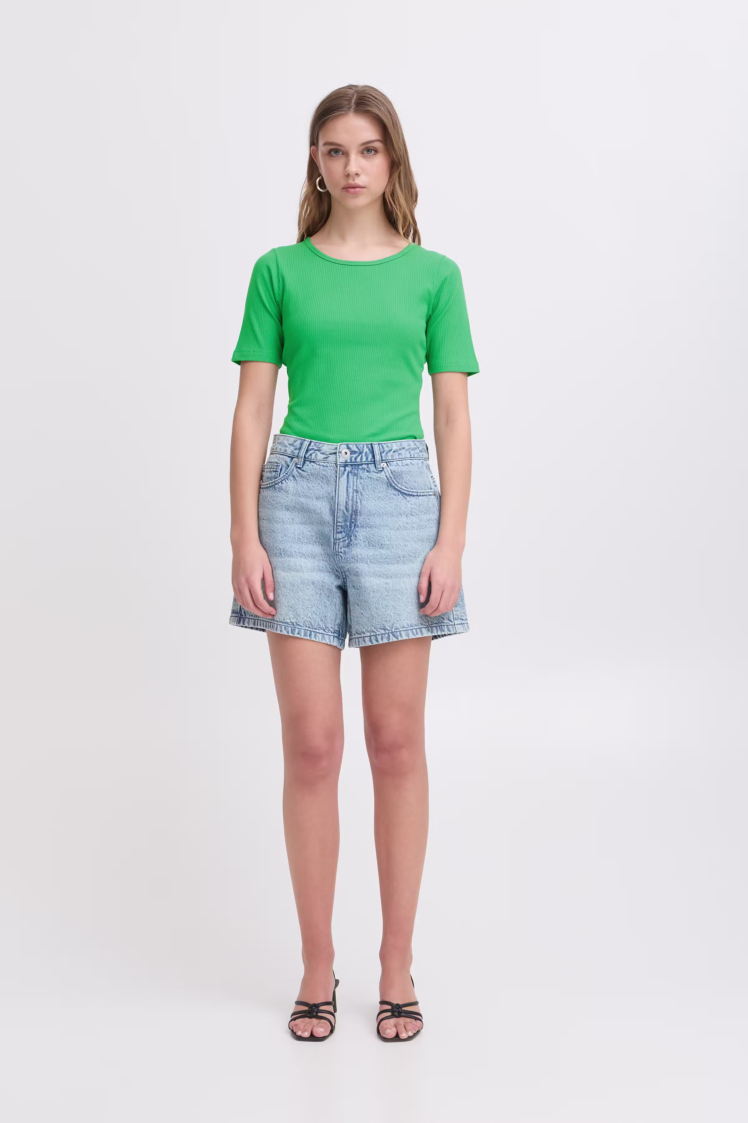 IHPALMER RIB T-shirt LOOKBOOK FRONT 20120343-175923