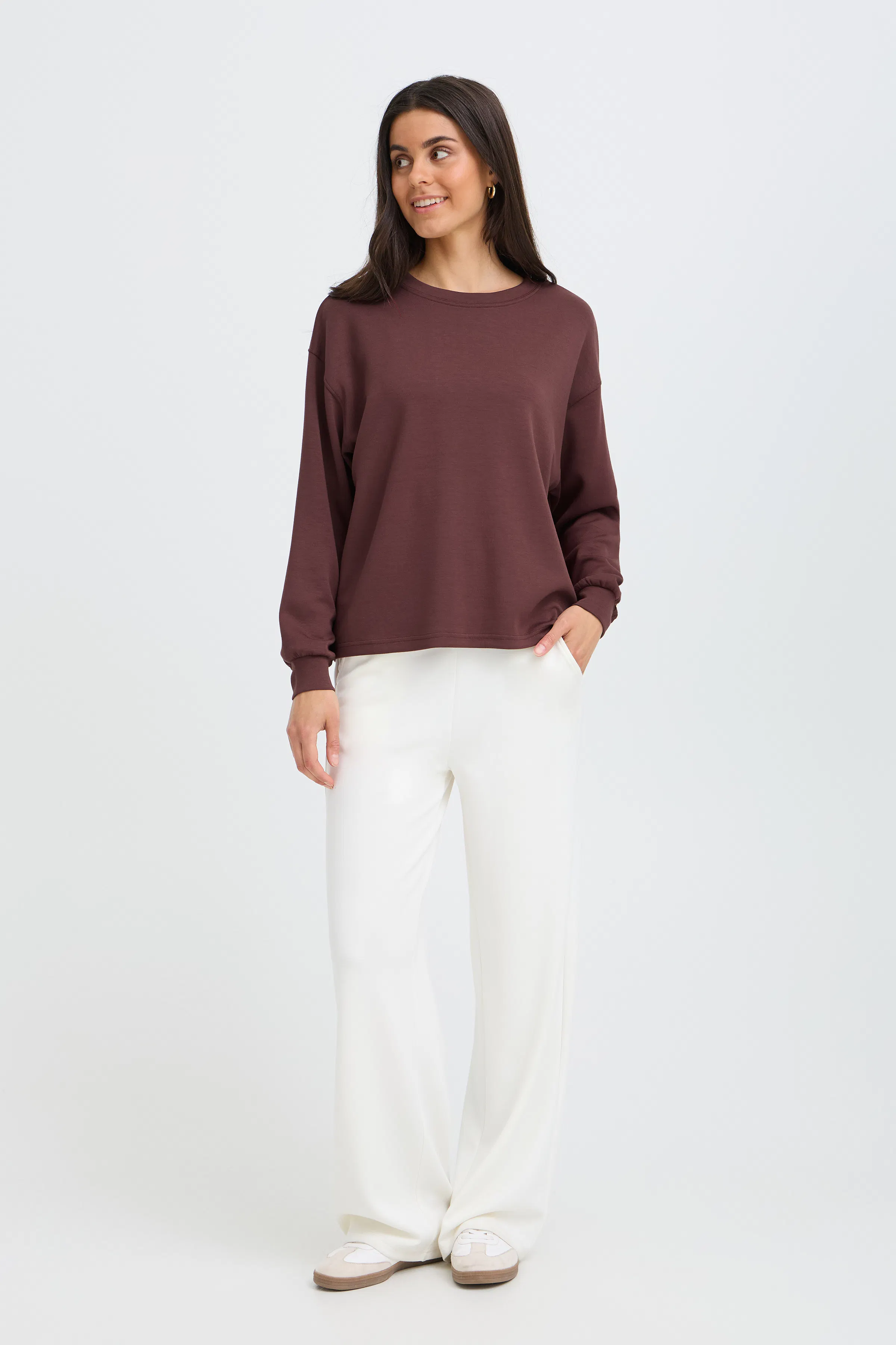 FRAURORA PU 7 Sweatshirt LOOKBOOK FRONT 20615558-191321