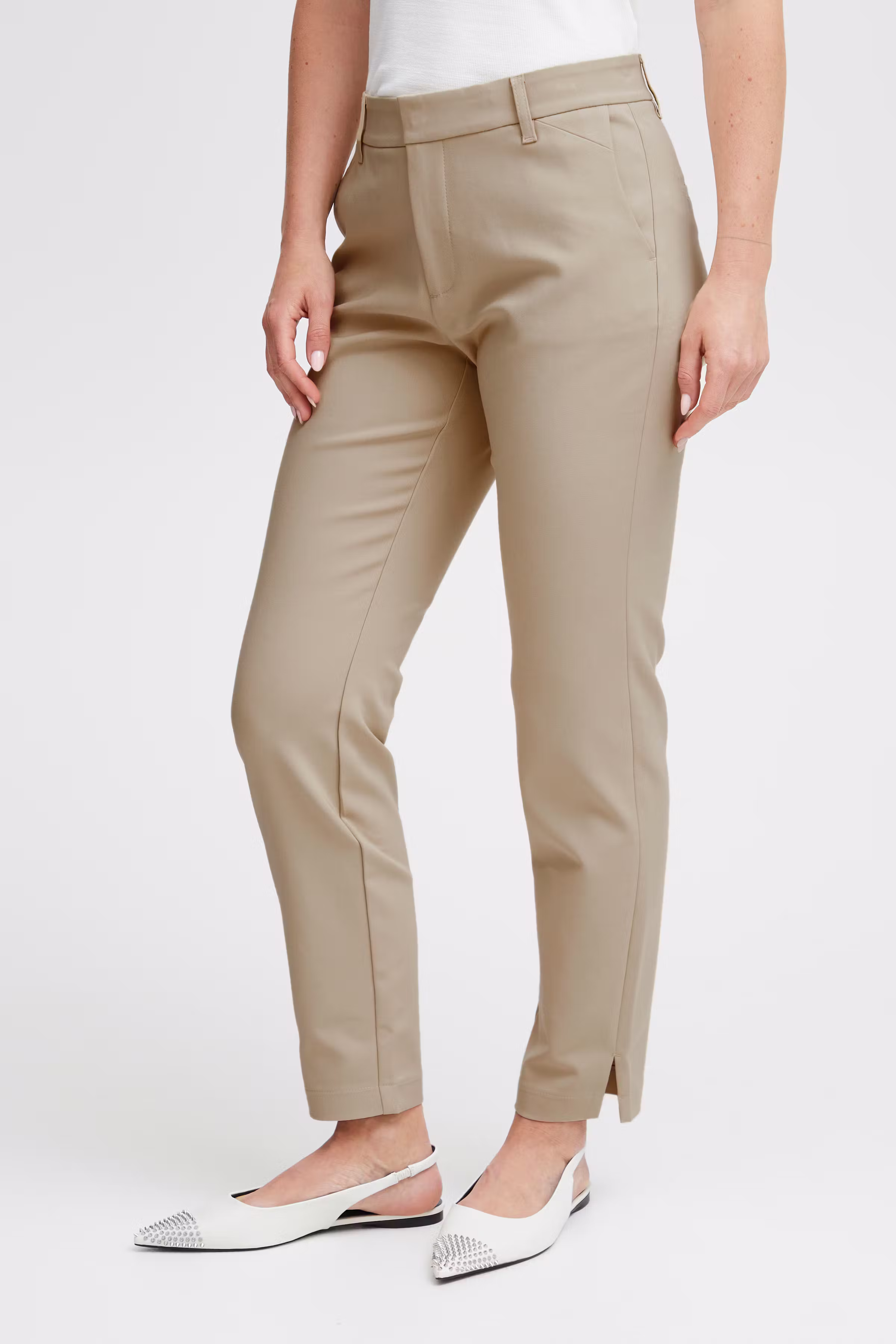 PZBINDY High Waist, Ankle Skinny Leg Bukser LOOKBOOK FRONT 50206891-151307