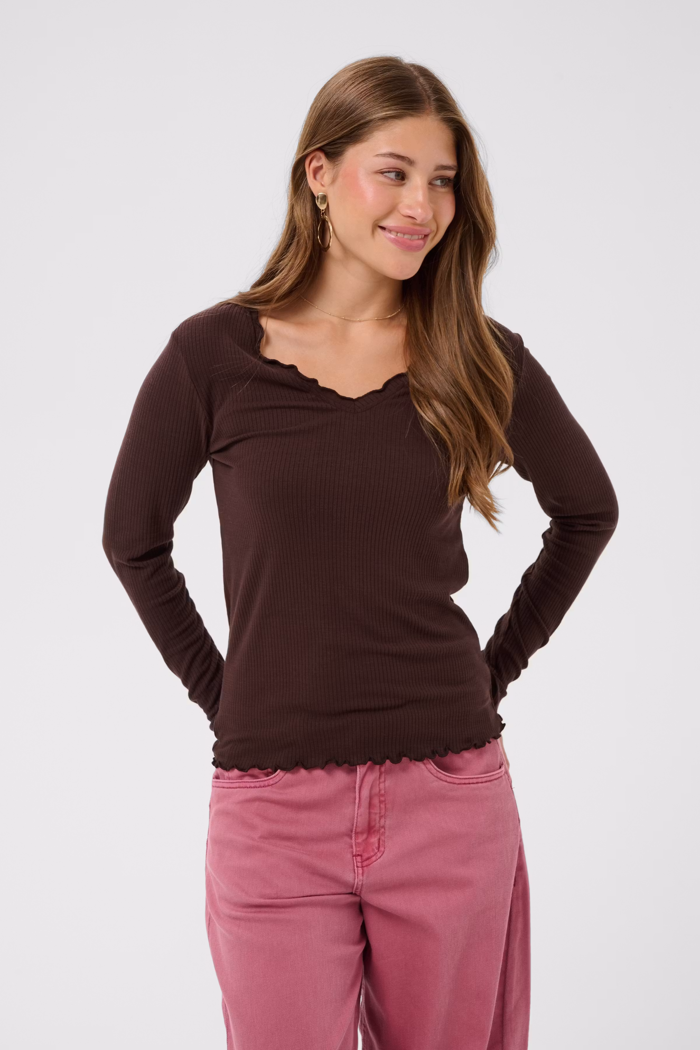 CRRibba Bluse LOOKBOOK FRONT 10615480-191016