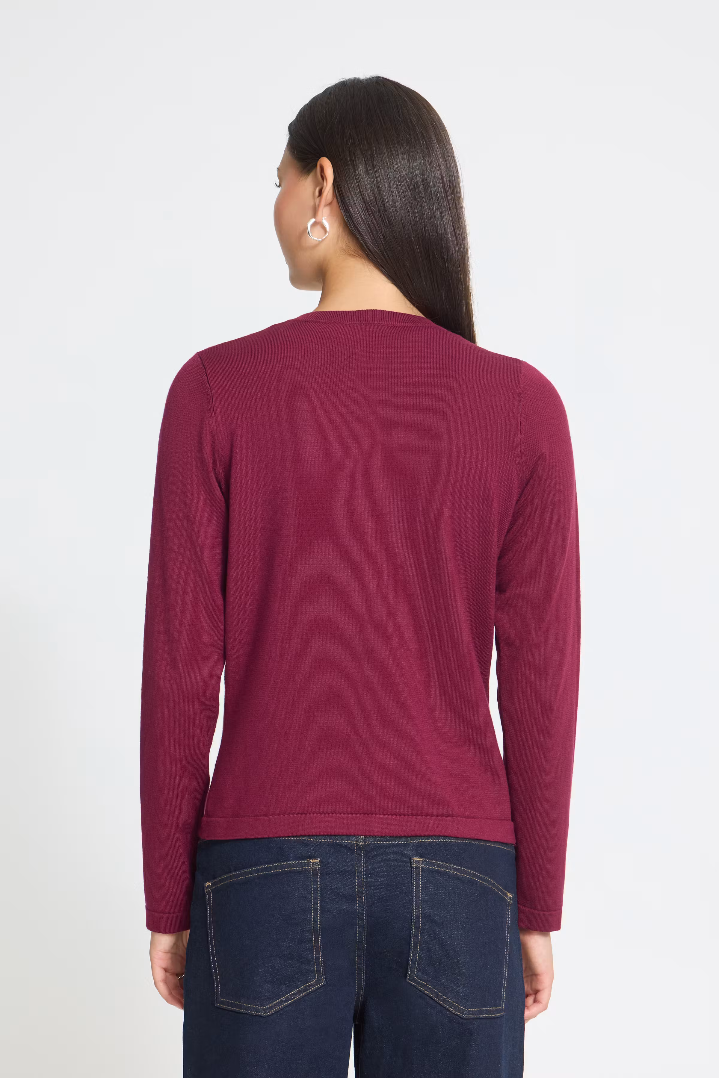 IHLULS O-Neck Cardigan LOOKBOOK BACK 20125808-900008768