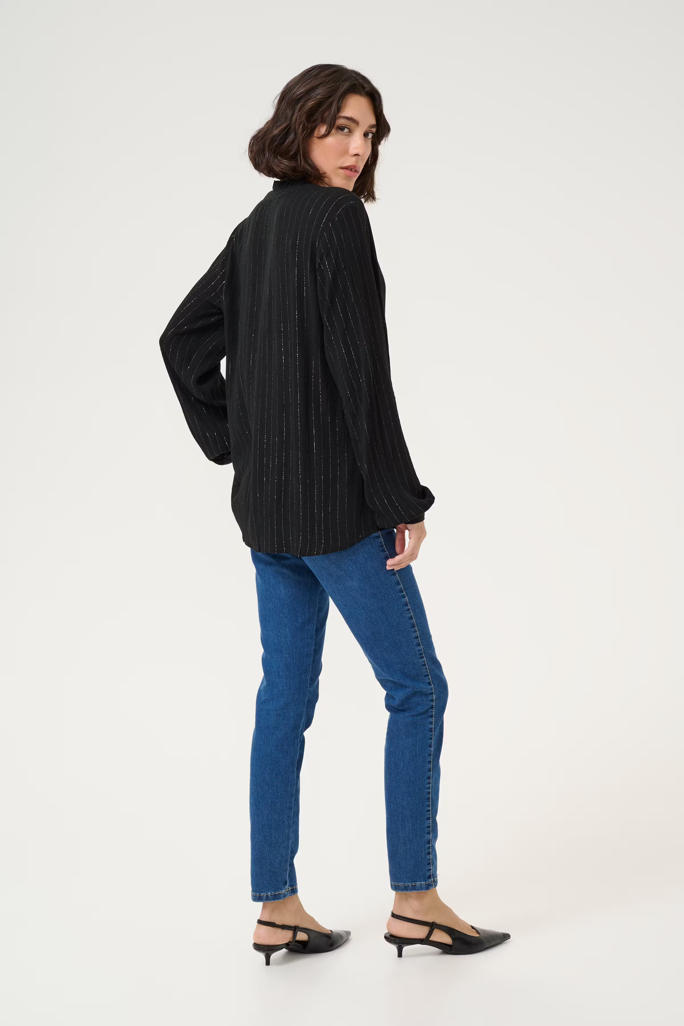 KAliv Glimmerbluse LOOKBOOK BACK 10509345-100121