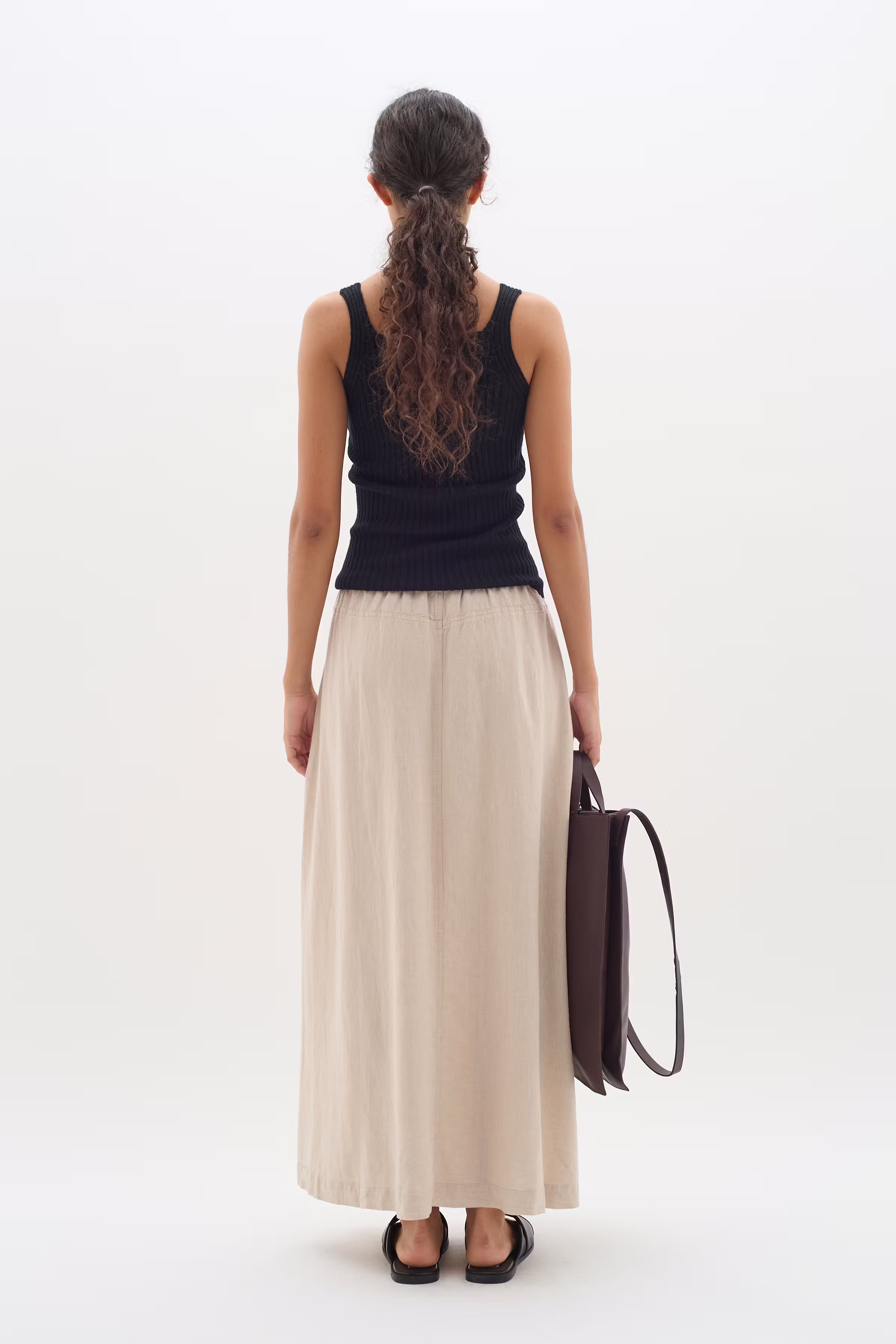 EllieIW Rock aus Leinen LOOKBOOK BACK 30109312-1304031