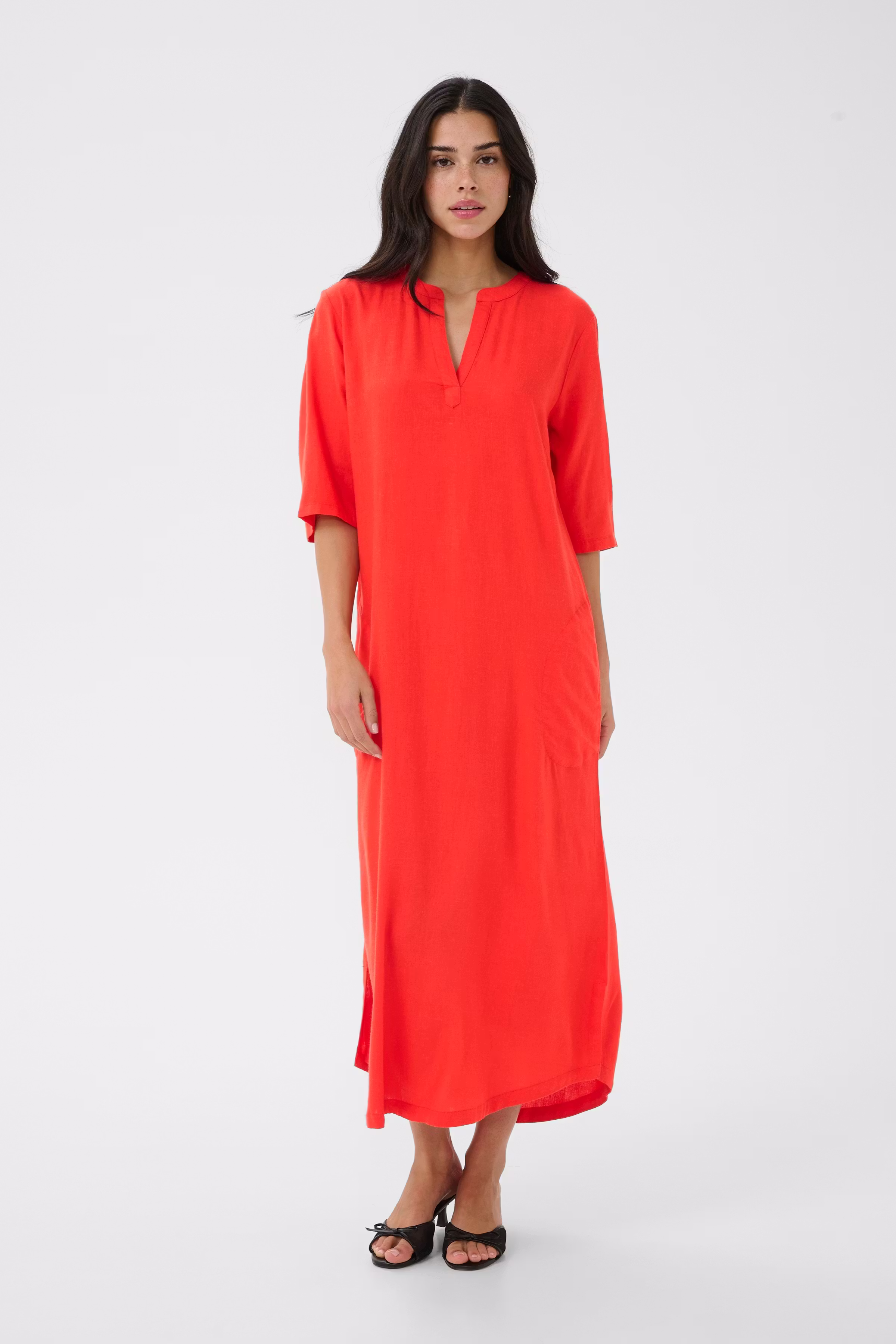 KAmilia Linen dress LOOKBOOK FRONT 10508312-171664