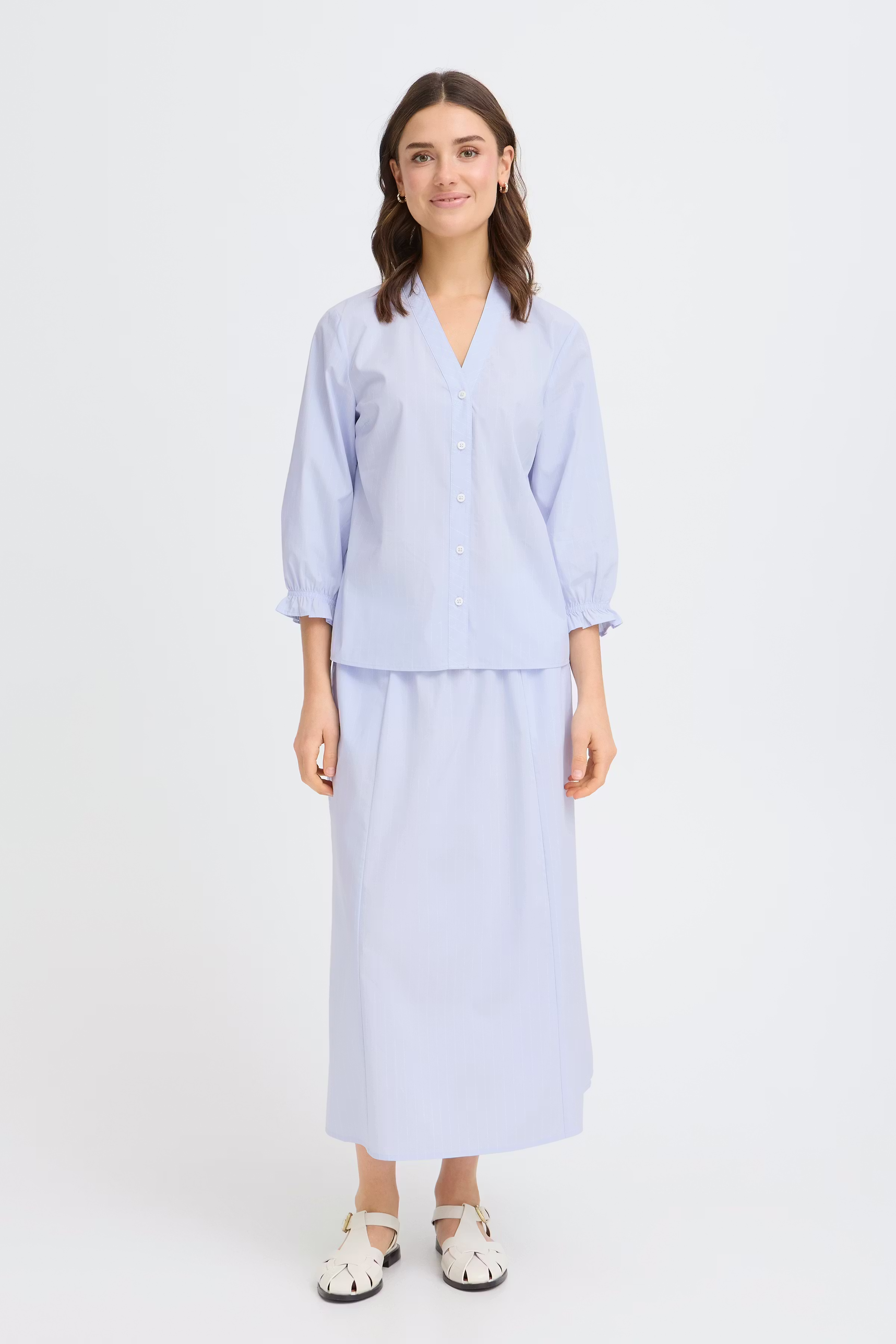 FRZANE Bluse LOOKBOOK FRONT 20617699-900006458